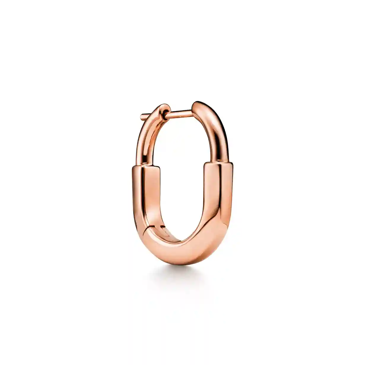 Tiffany Lock: Small Earrings in Rose Gold
