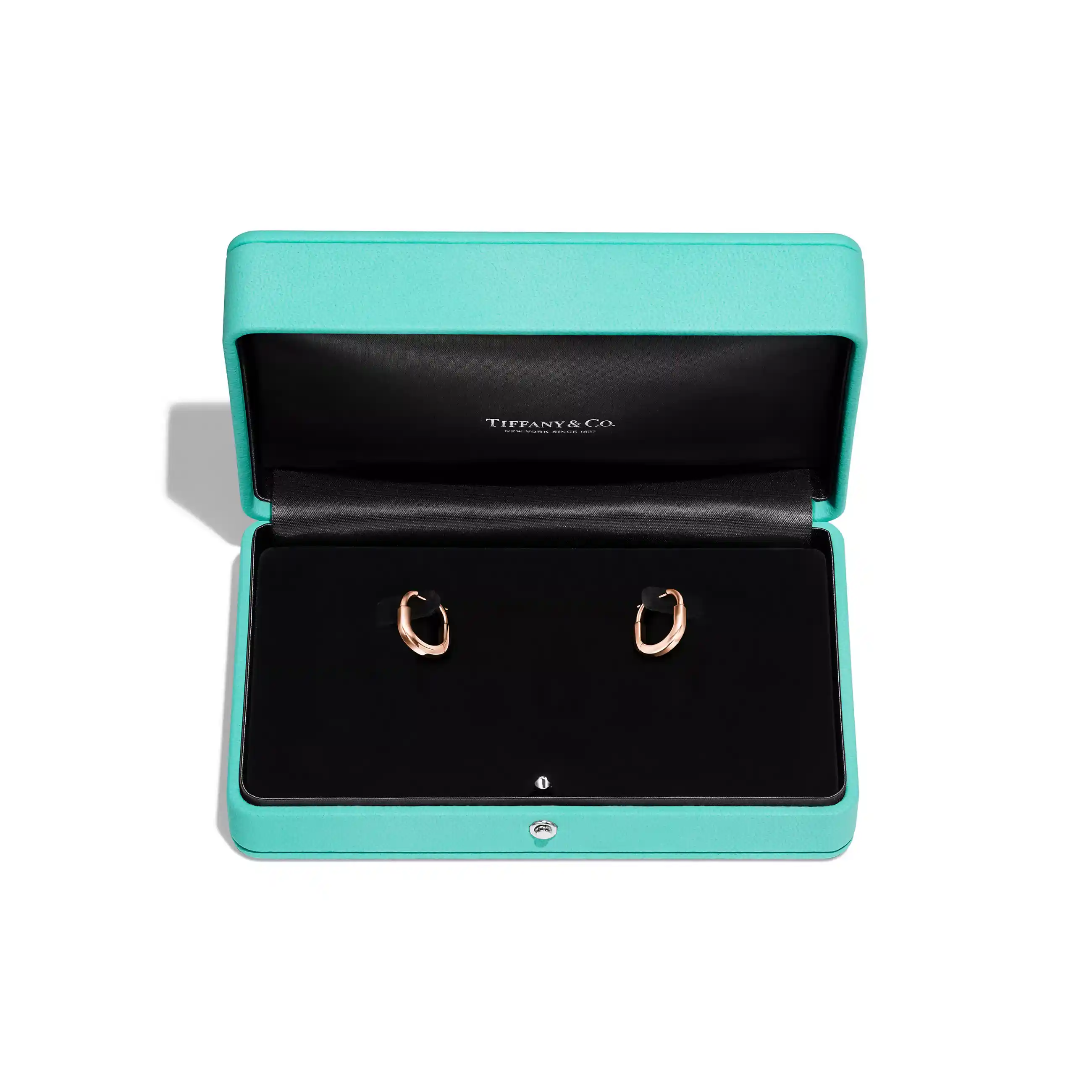 Tiffany Lock: Small Earrings in Rose Gold