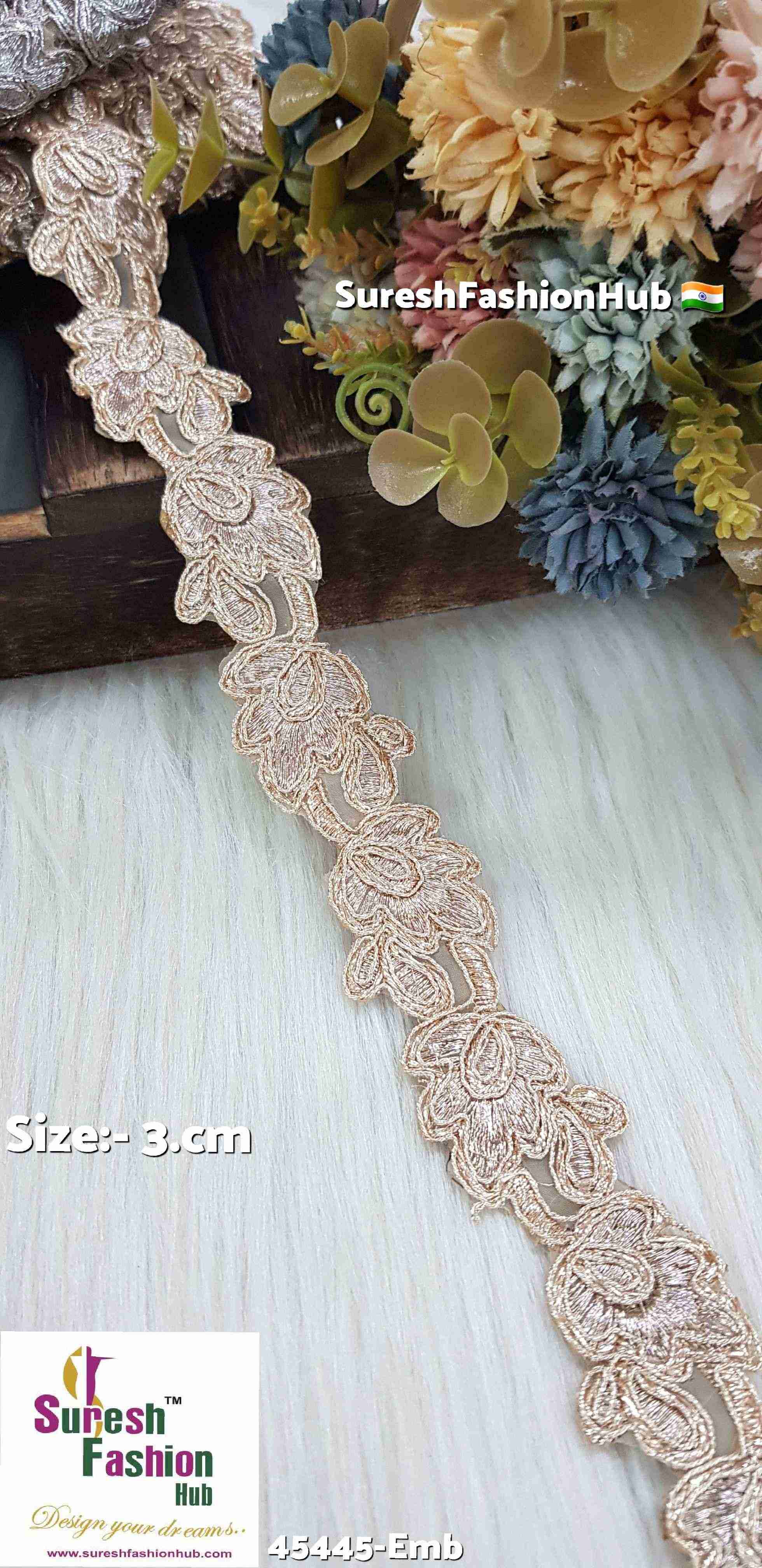 Cutwork Zari Dori Rose Gold