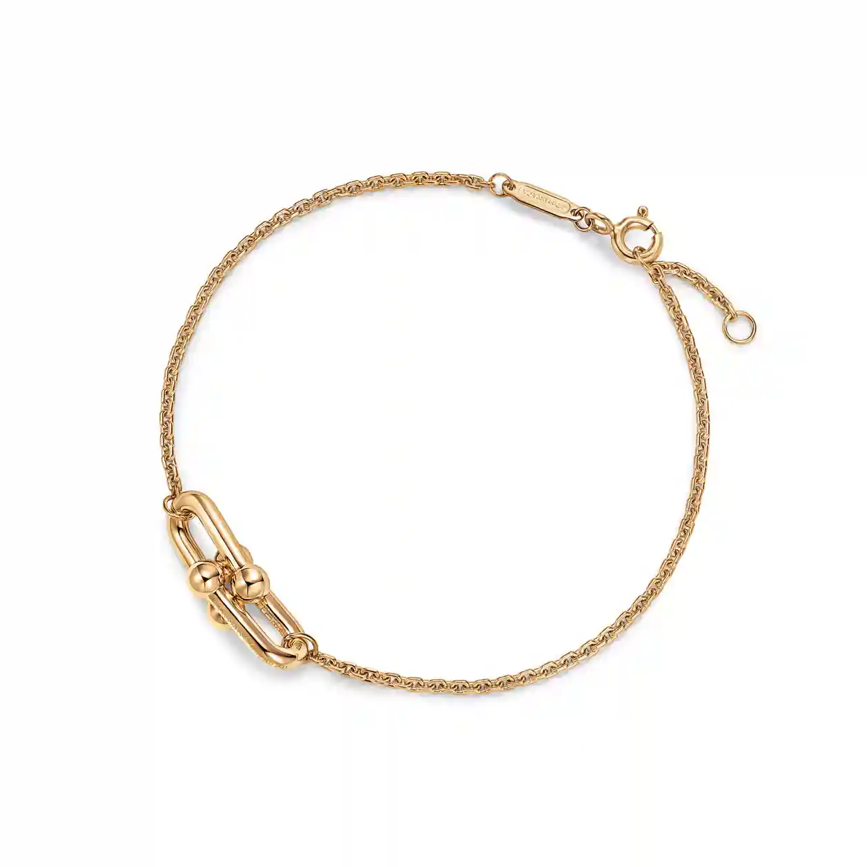 Tiffany HardWear: Double Link Bracelet in Yellow Gold