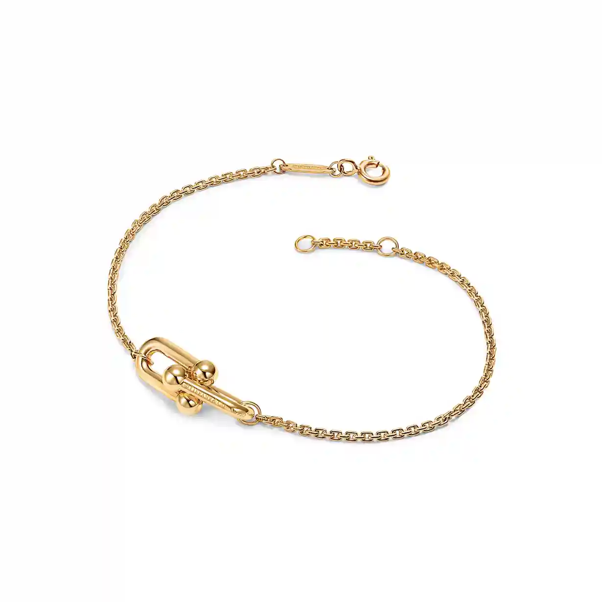 Tiffany HardWear: Double Link Bracelet in Yellow Gold