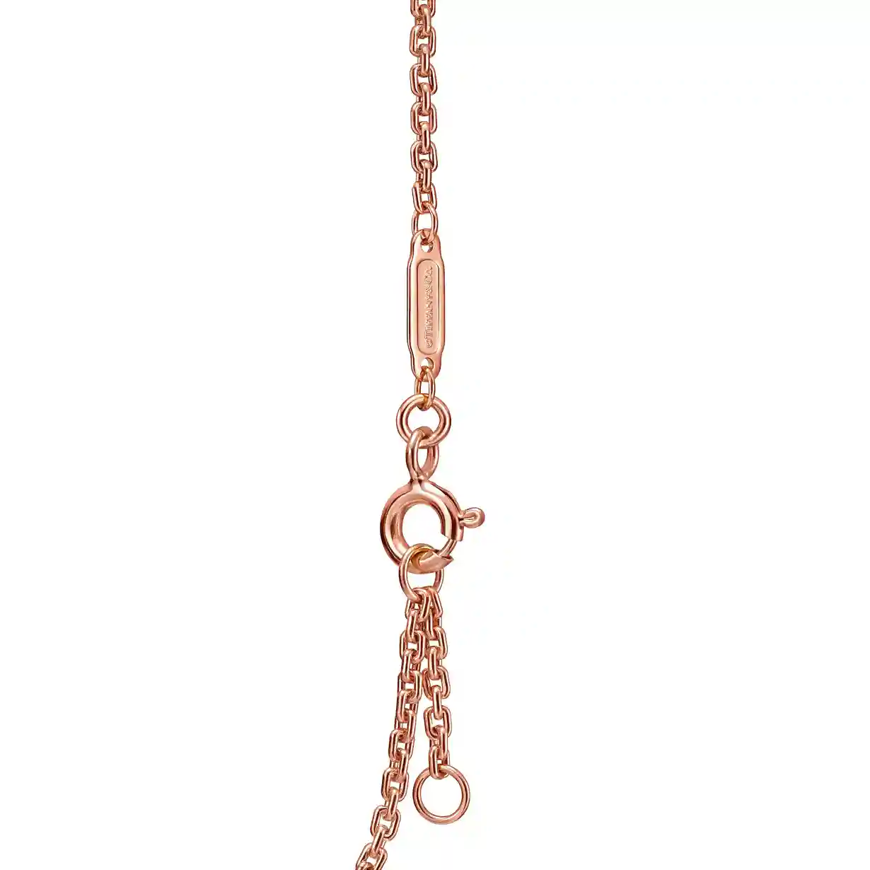 Tiffany Hard: WearDouble Link Bracelet in Rose Gold