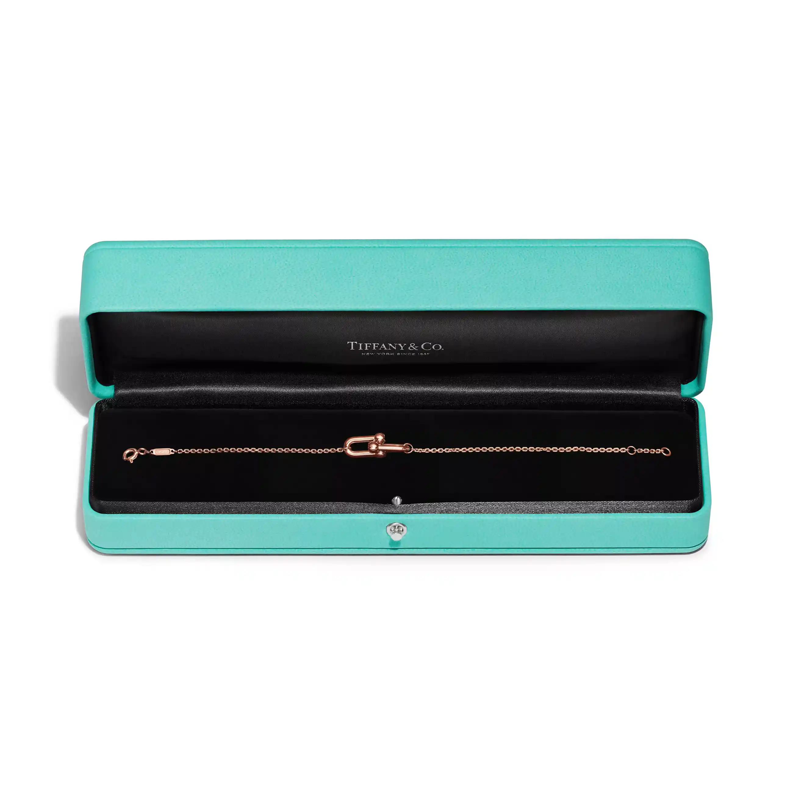 Tiffany Hard: WearDouble Link Bracelet in Rose Gold