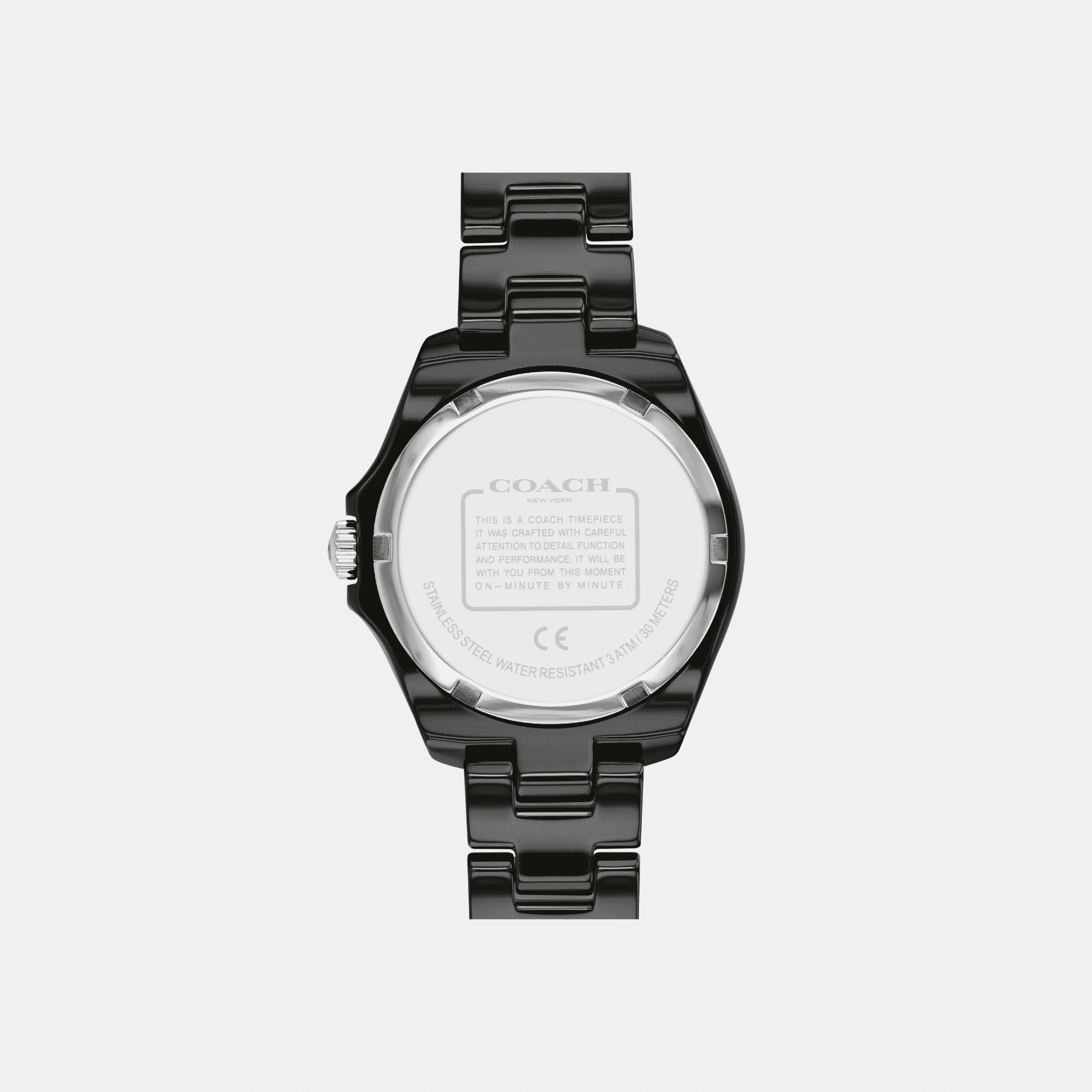 Preston Black Ceramic Bracelet Watch