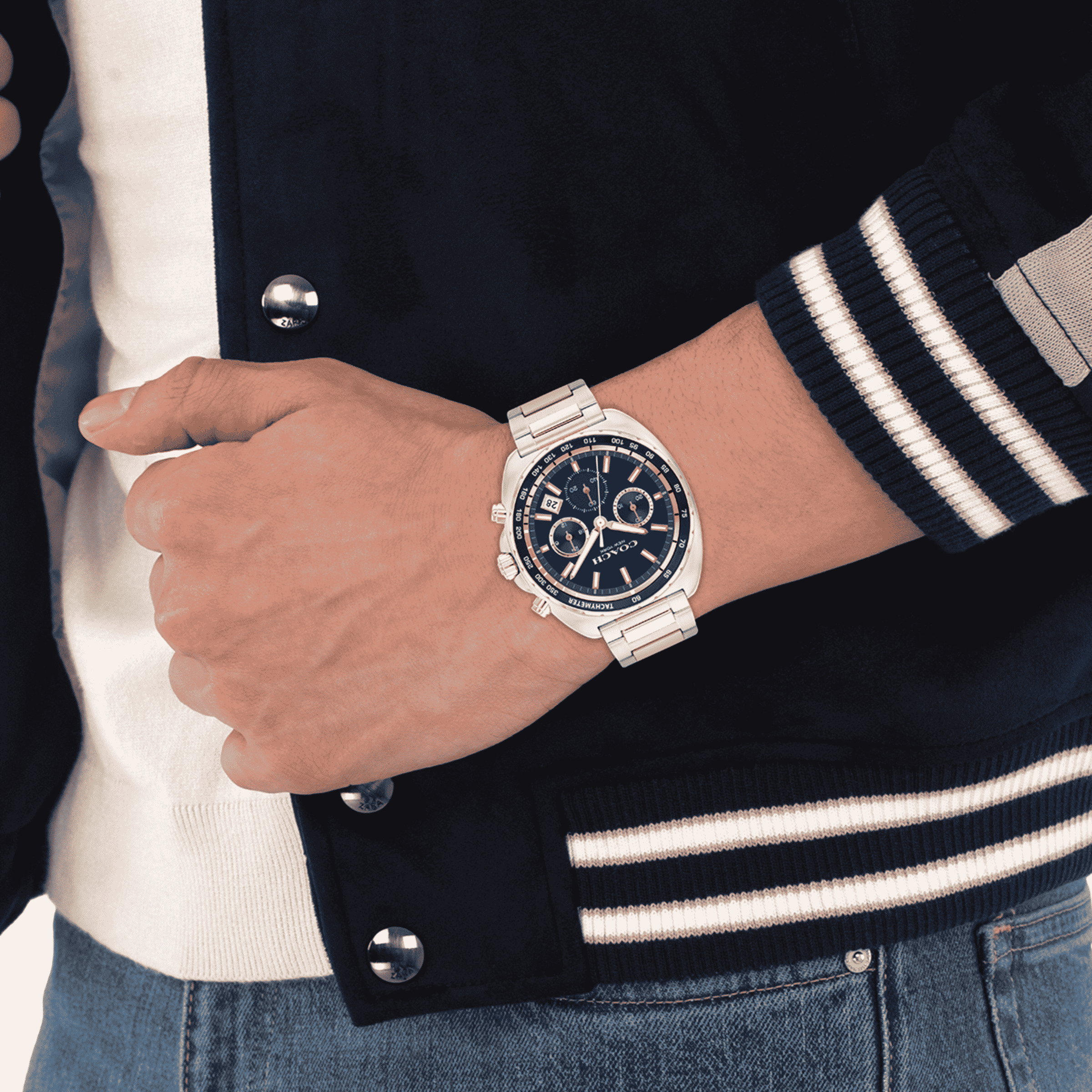 Charter Tonneau Dial Watch