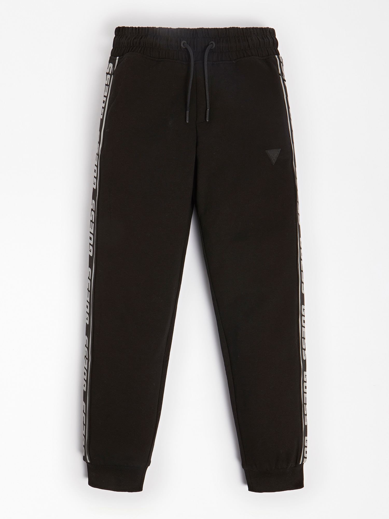 Black Printed Joggers