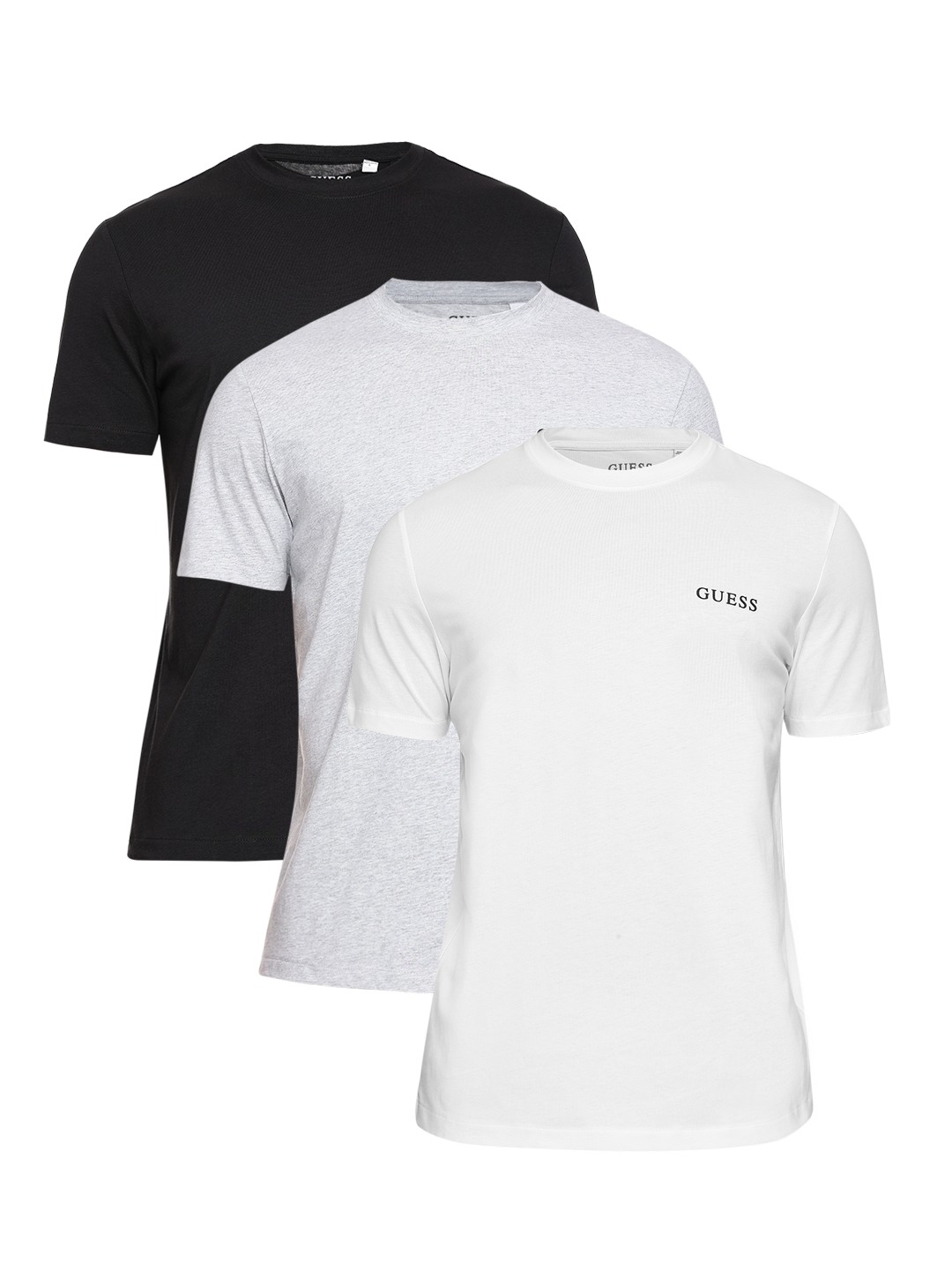 Multicolor Solid Round Neck Pack Of 3 T-Shirt