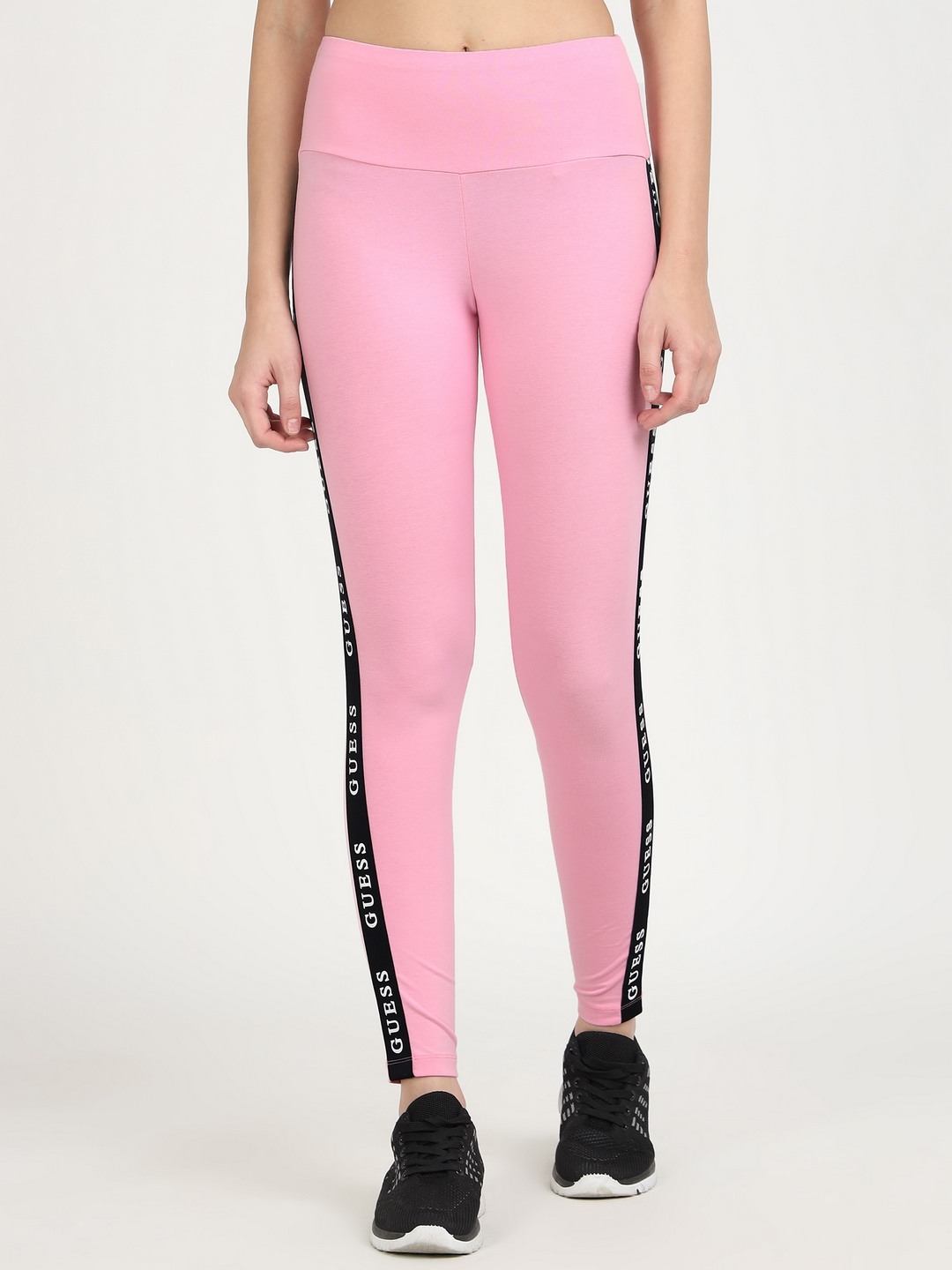Soft Rose Taping High Rise Aline Leggings