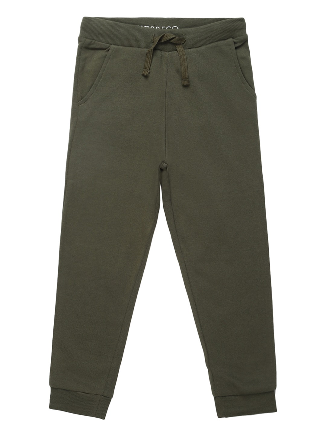 Olive Solid Joggers