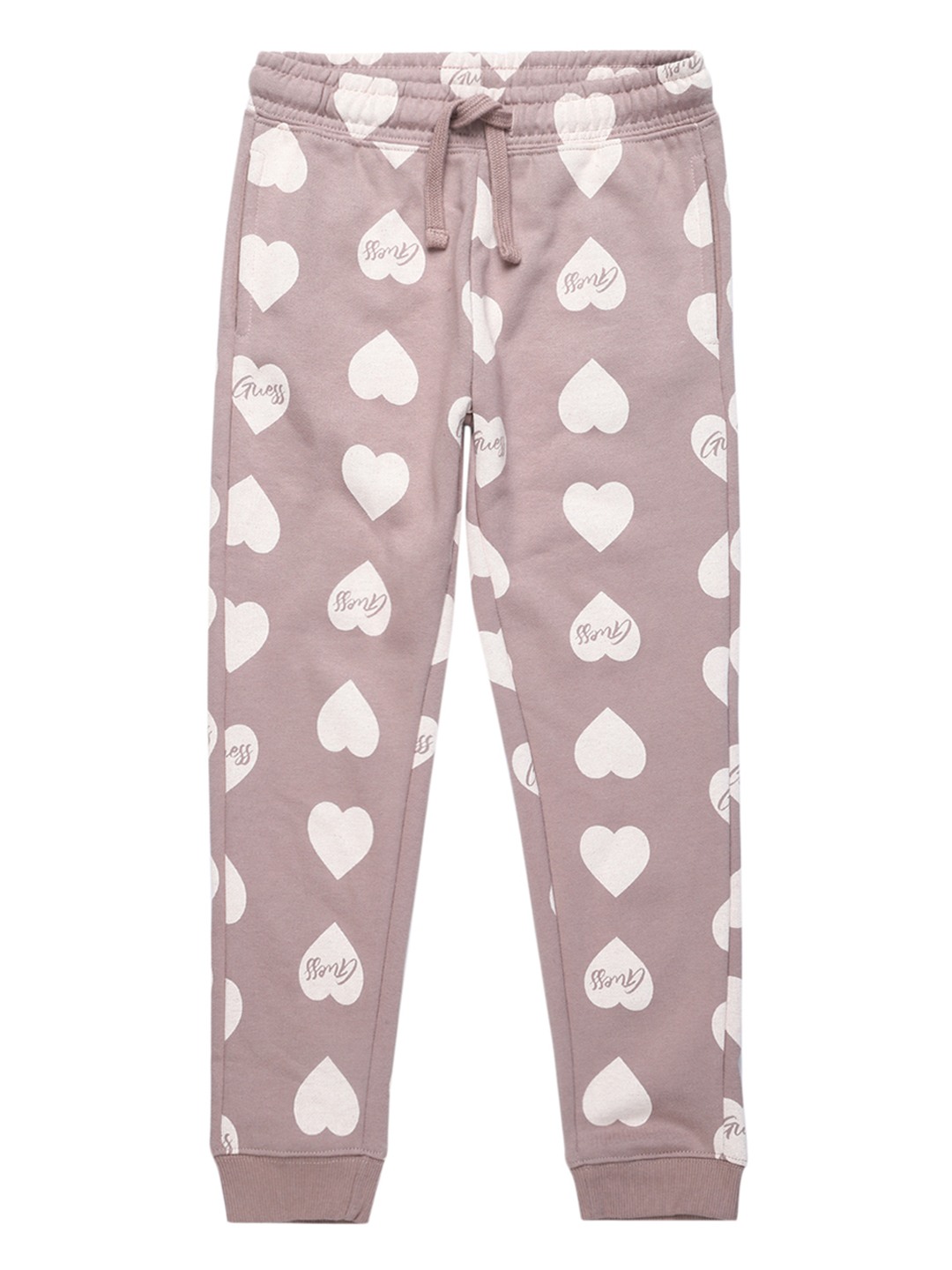 Brown Printed Joggers