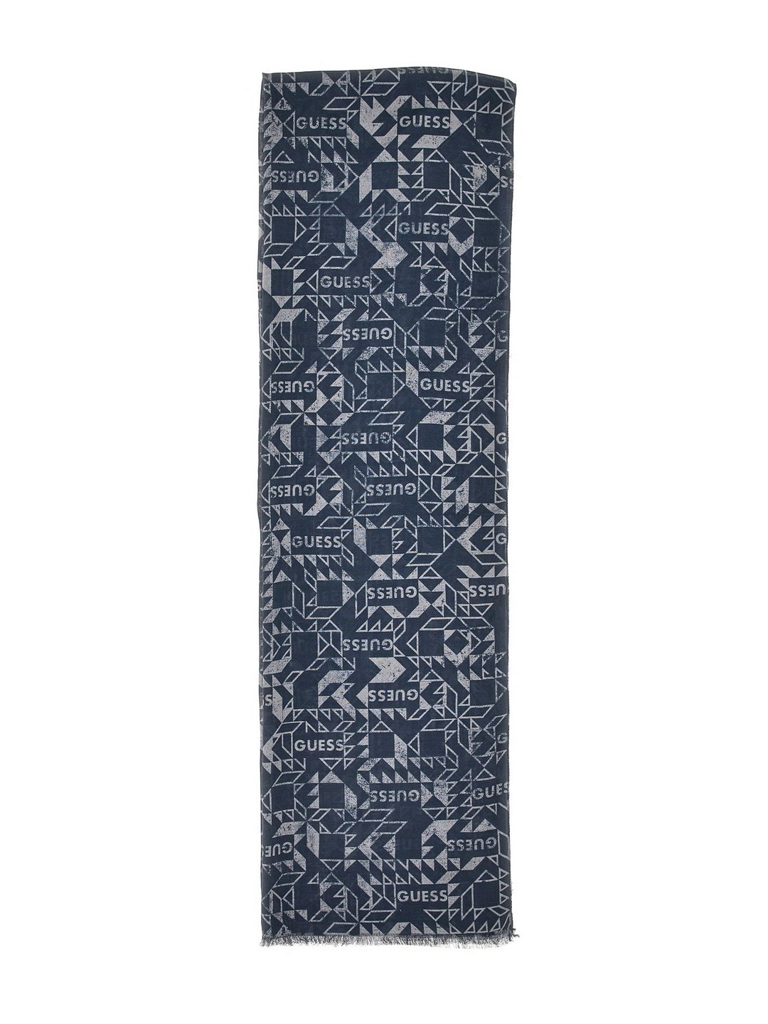 Men Blue Printed Modal Scarf