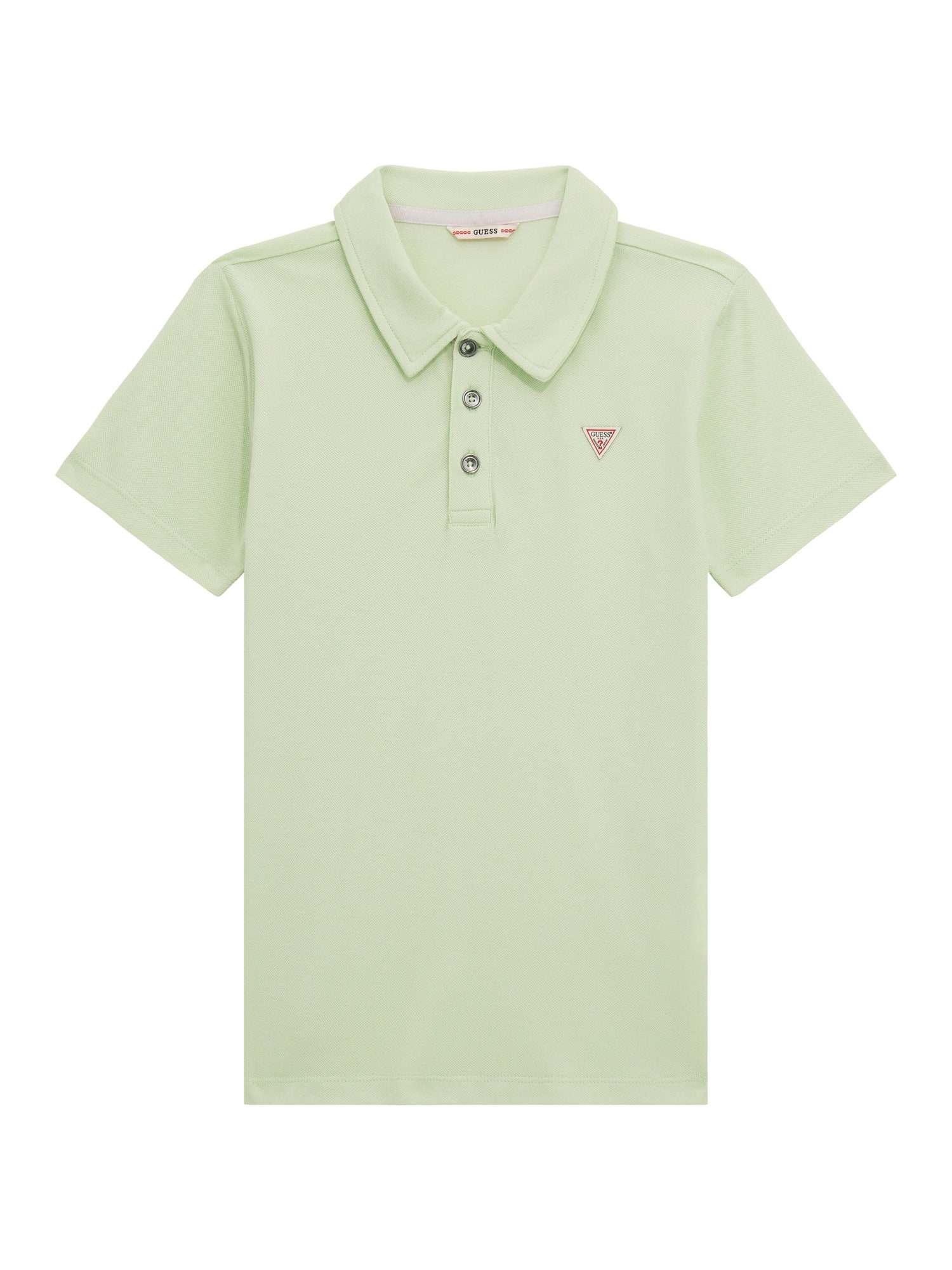 Green Cotton Solid Boys T-Shirt