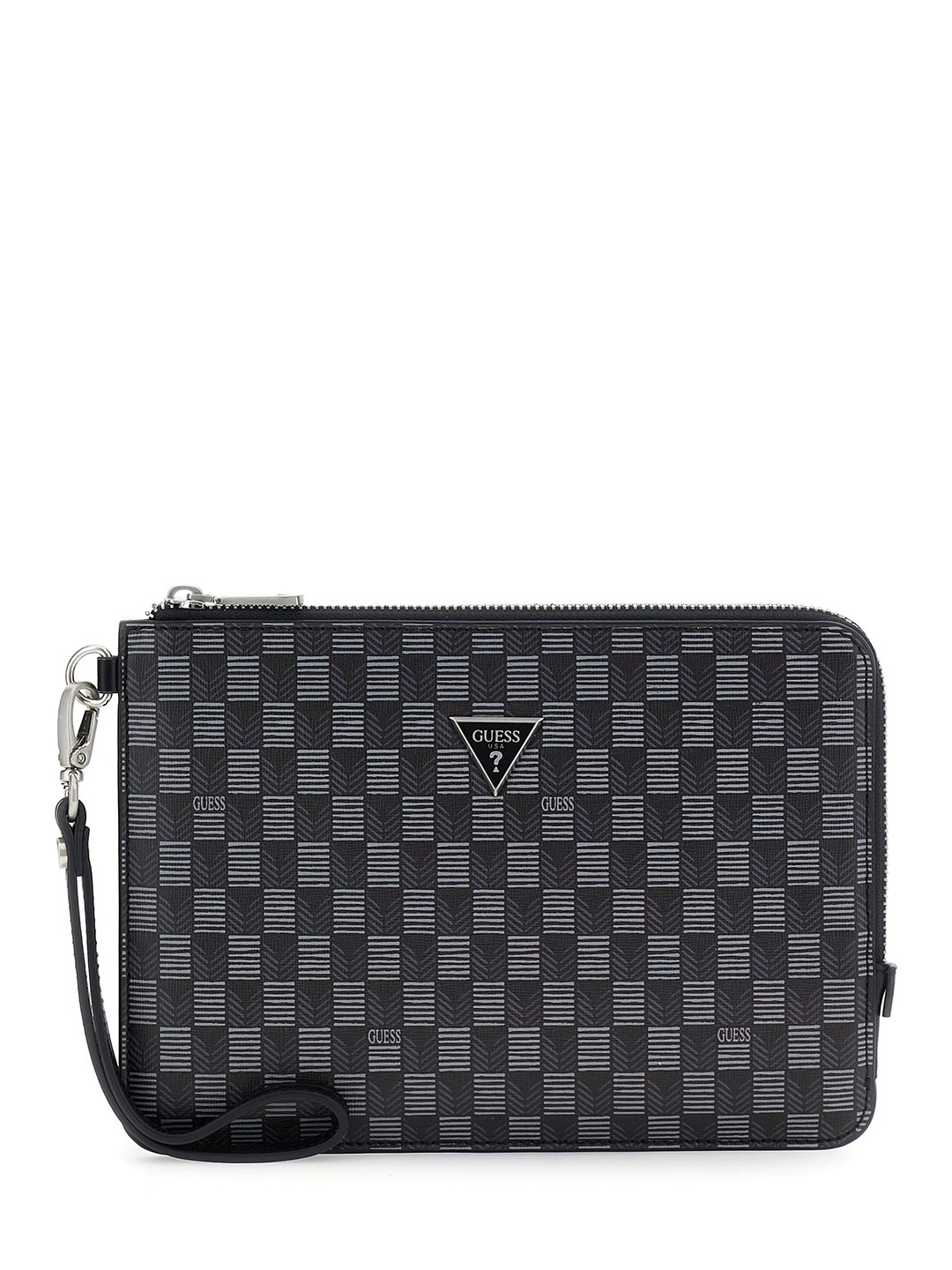 Torino Black Printed Pouch