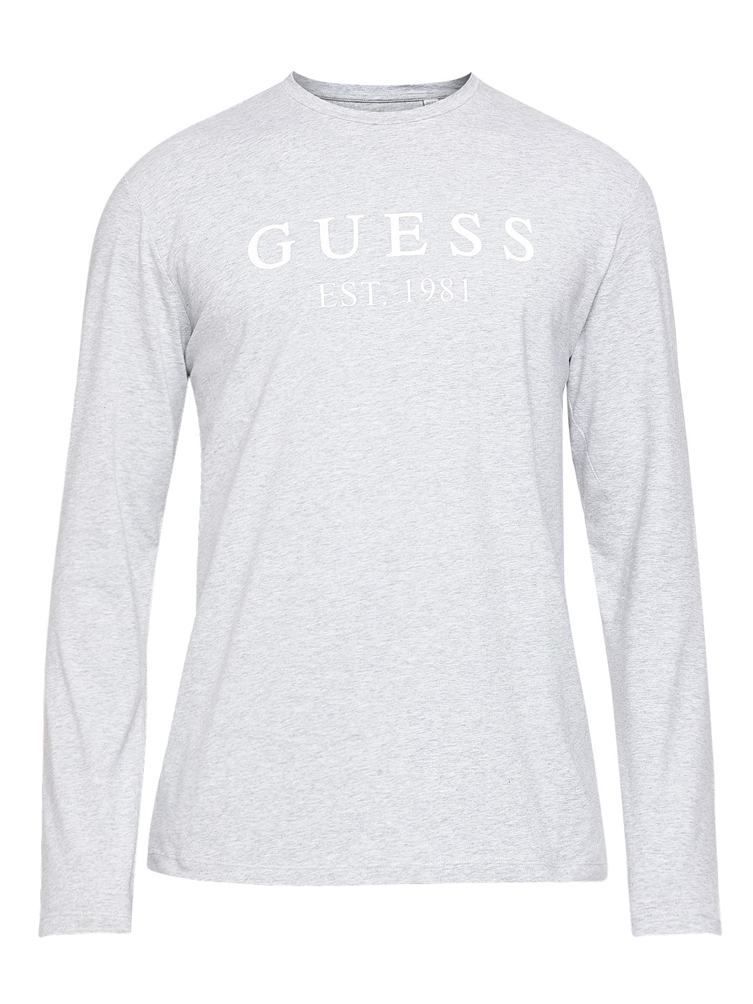 Grey Printed Round Neck T-Shirt