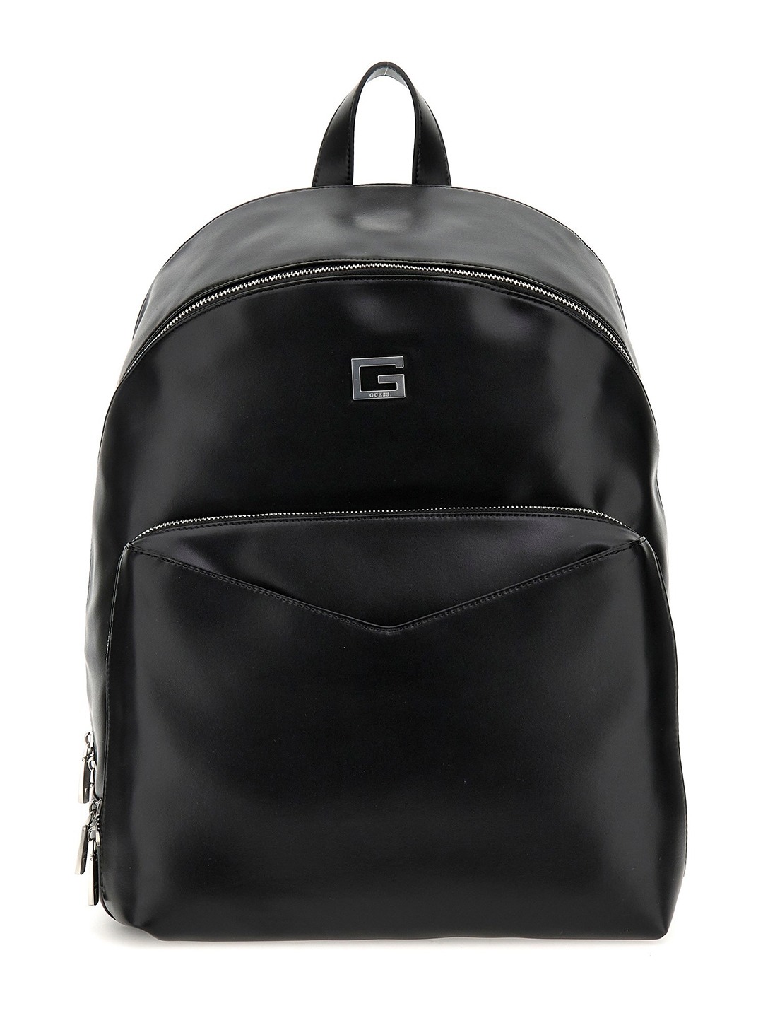 Siena Black Solid Backpack
