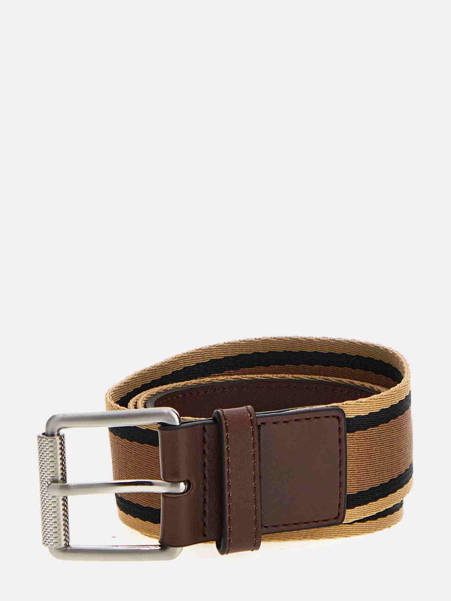 Pula Beige Striped Belt
