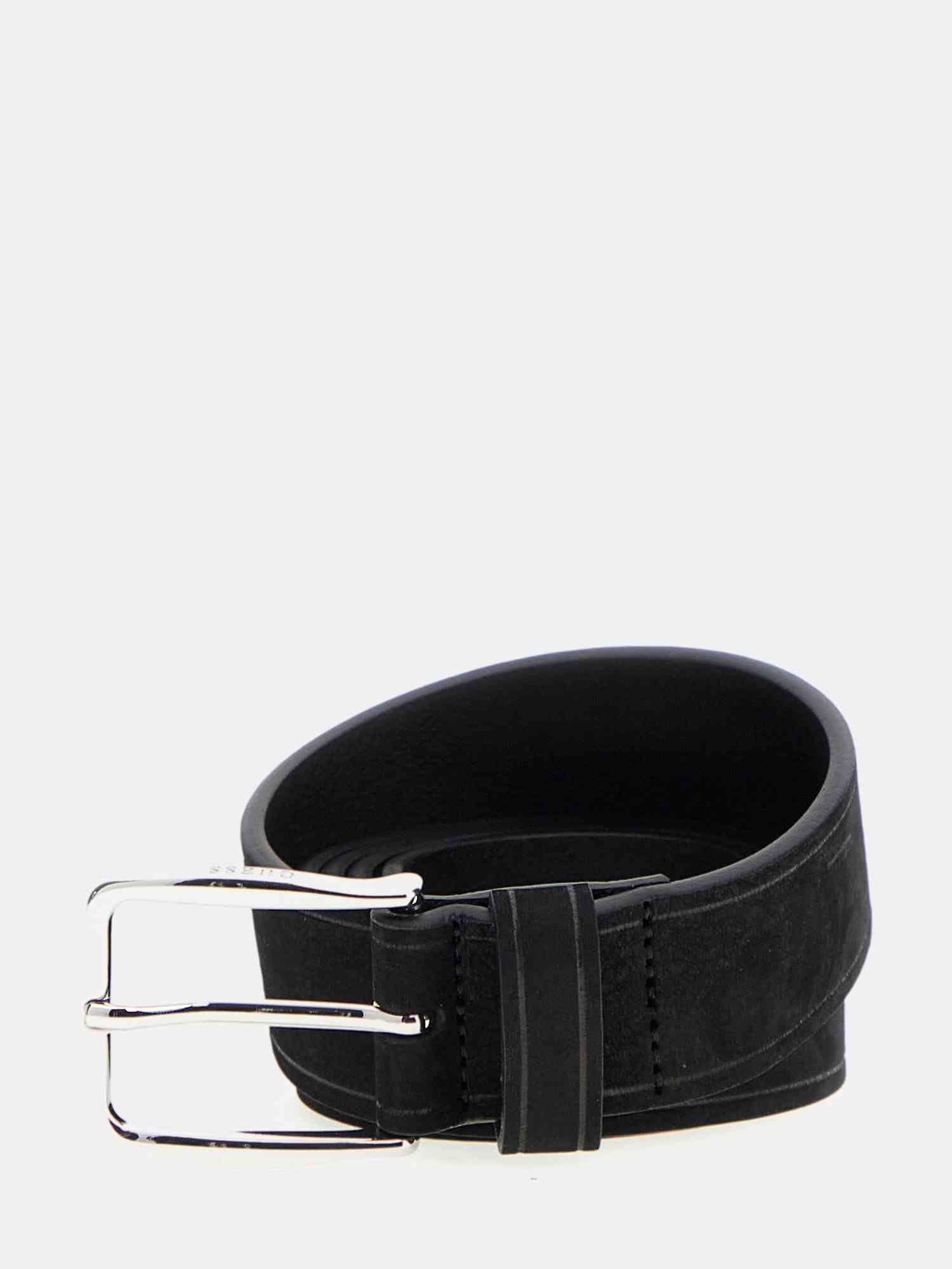 Stuttgart Black Solid Belt