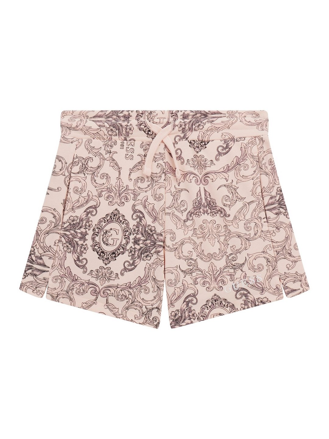 Pink Printed Shorts