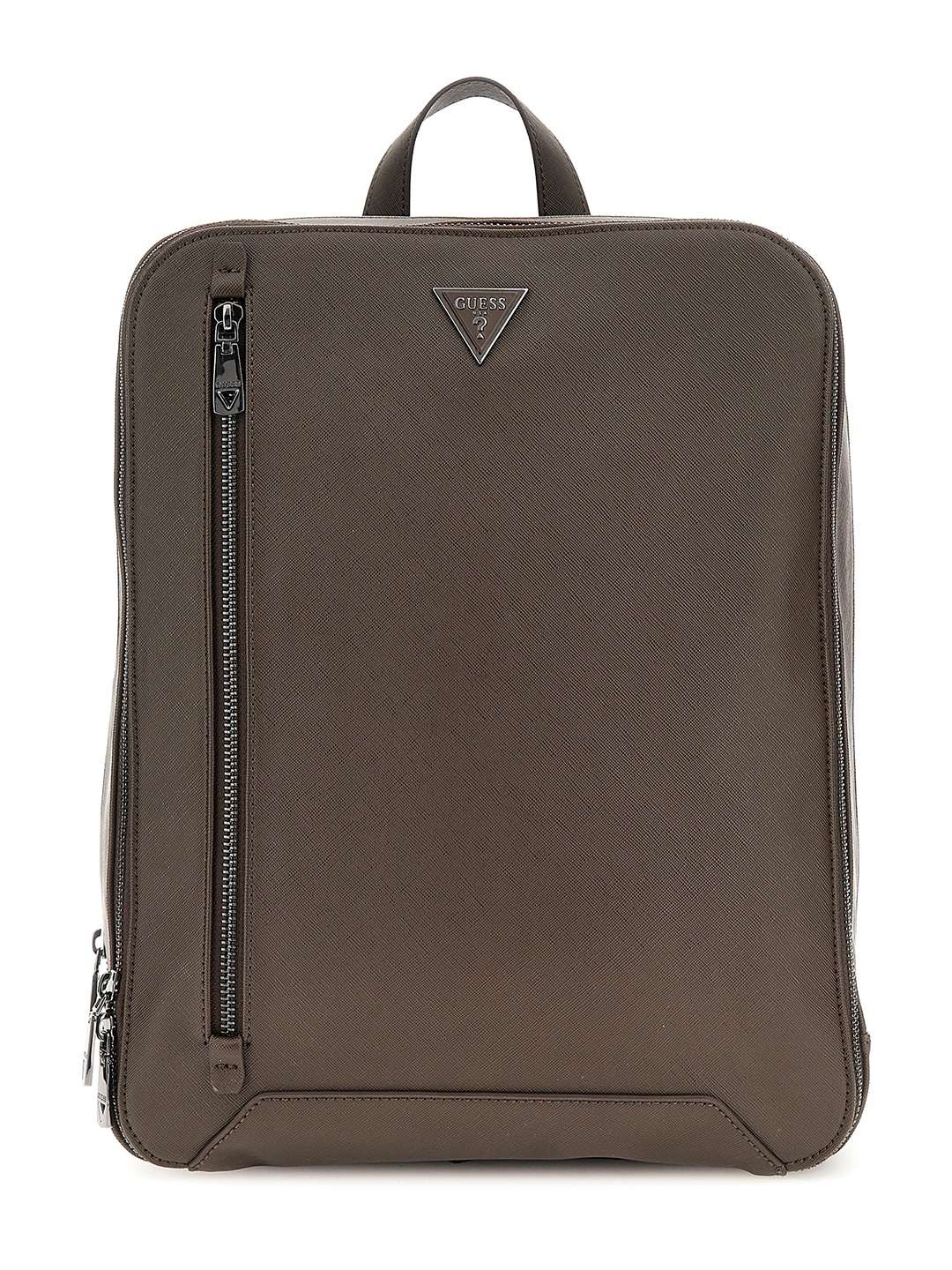 Torino Compact Brown Solid Backpack
