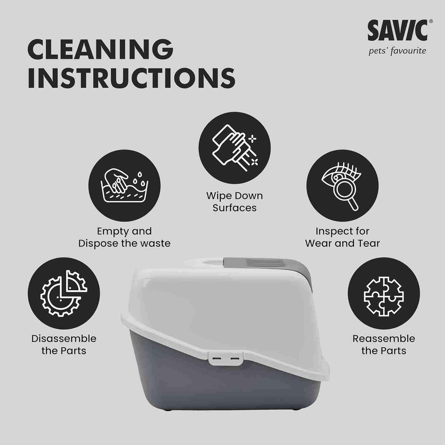 Savic Nestor Cat Litter Box