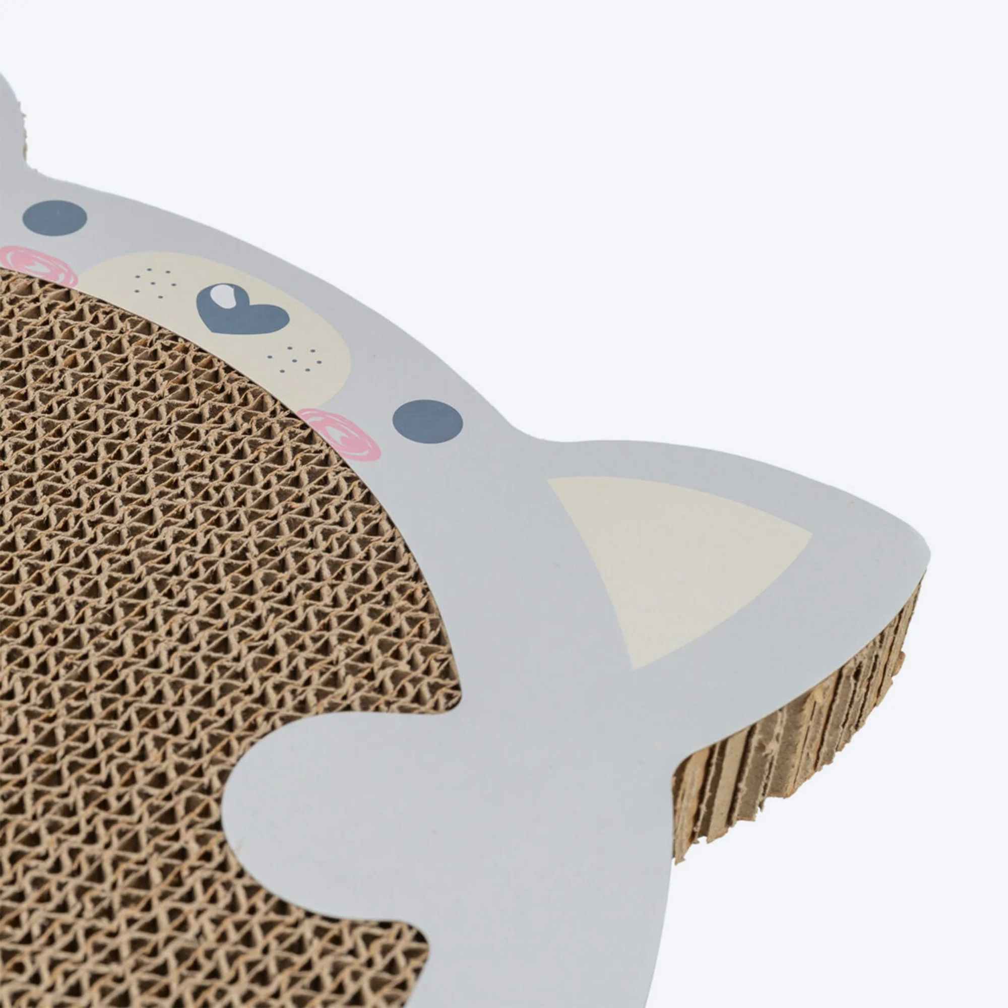 Trixie Junior Scratching Cardboard Hamster with Catnip (31×2.5×32.5 cm, Light Grey)