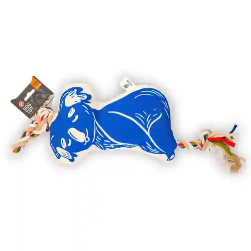 Barkbutler Fofos Flossy Rope Toy With Koala for Dogs