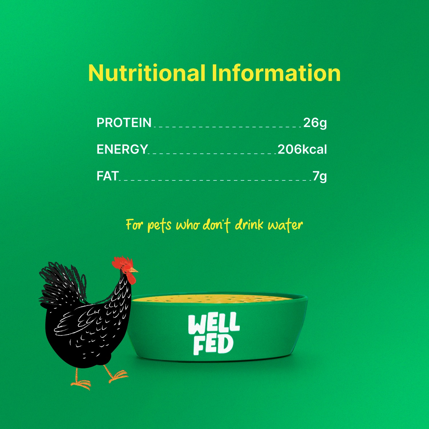 Well Fed Chicken Bone Broth, 120 ml