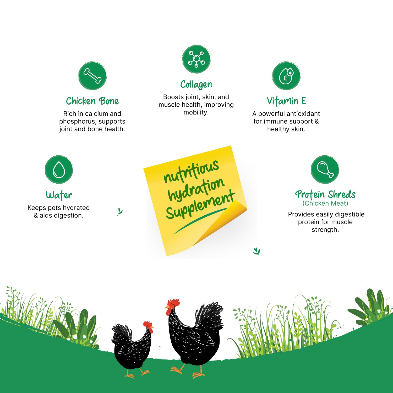 Well Fed Chicken Bone Broth, 120 ml