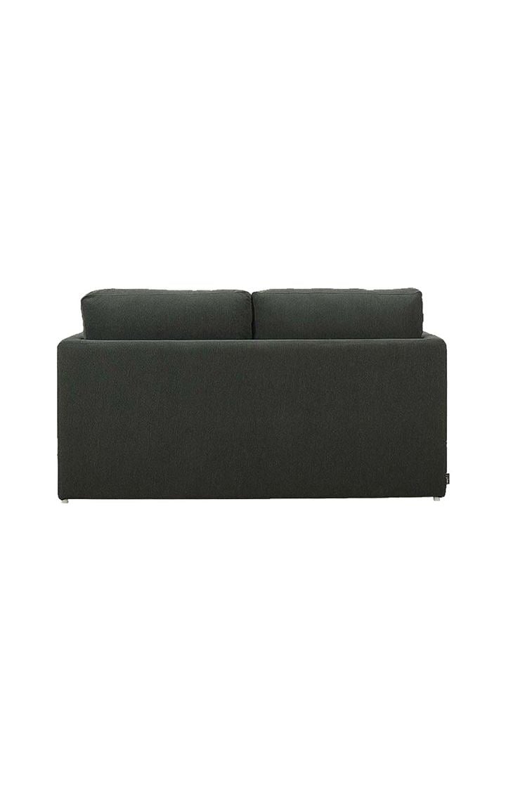 neudot Max Fabric Pull-Out Sofa Cum Bed for Living Room | 2 Seater Sofa Bed for Drawing Room & Bedroom | Diwan | Astro Grey Color