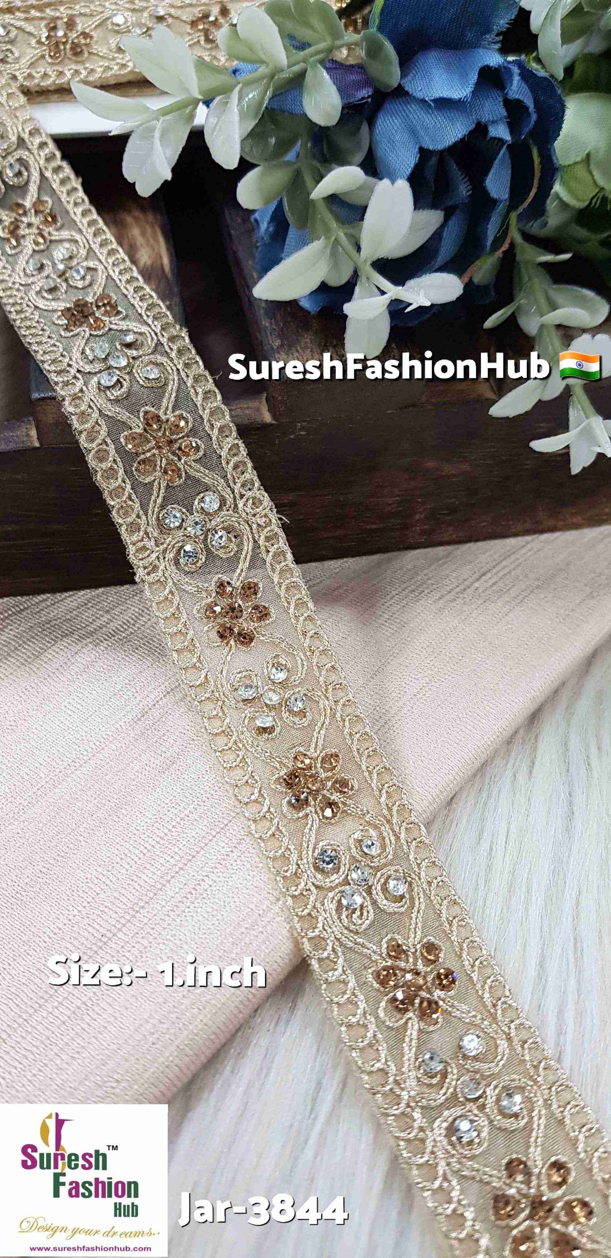 Pearl Shine Stone Lace