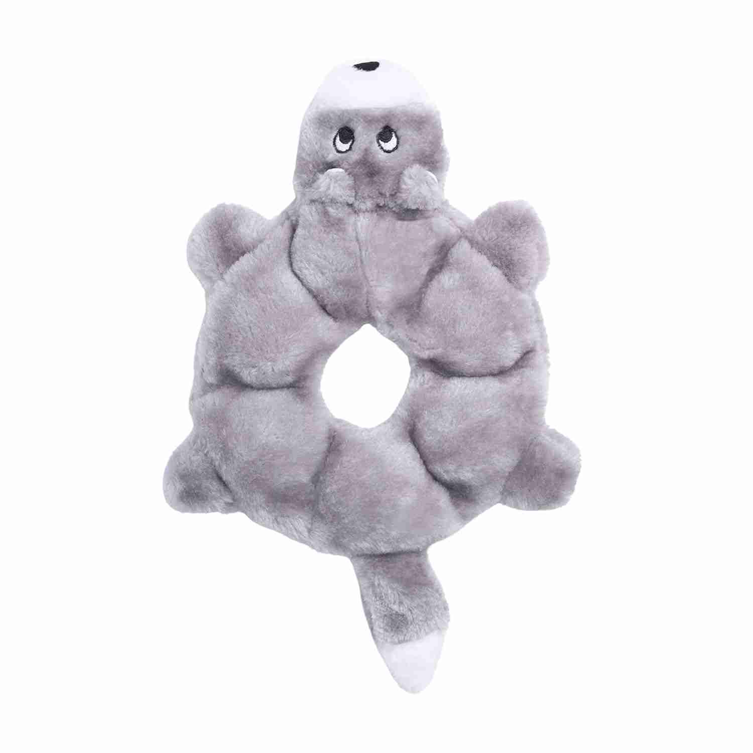 Zippy Paws Loopy Wolf Plush Toy for Dogs