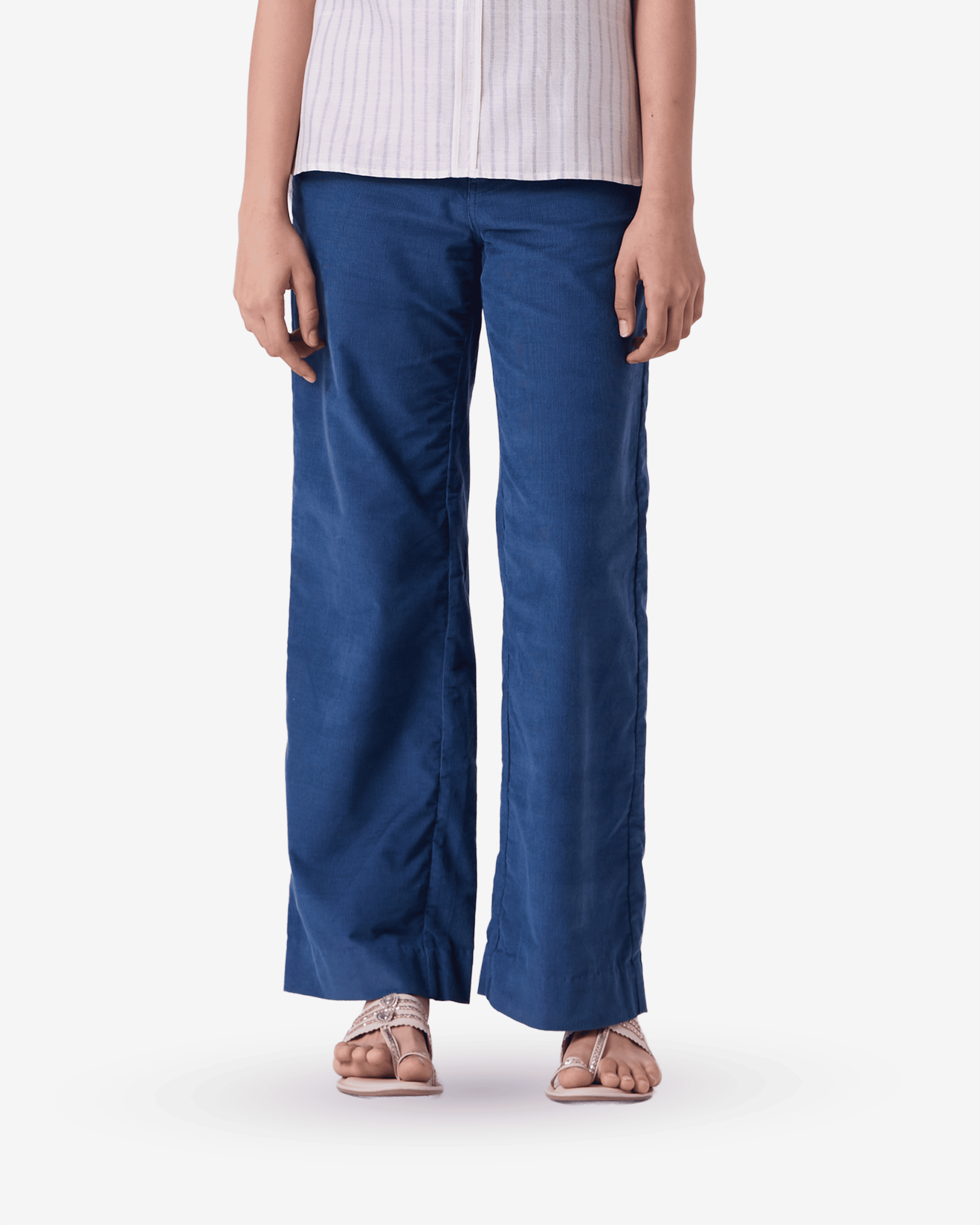 Hatchi Blue Needlecord Pants