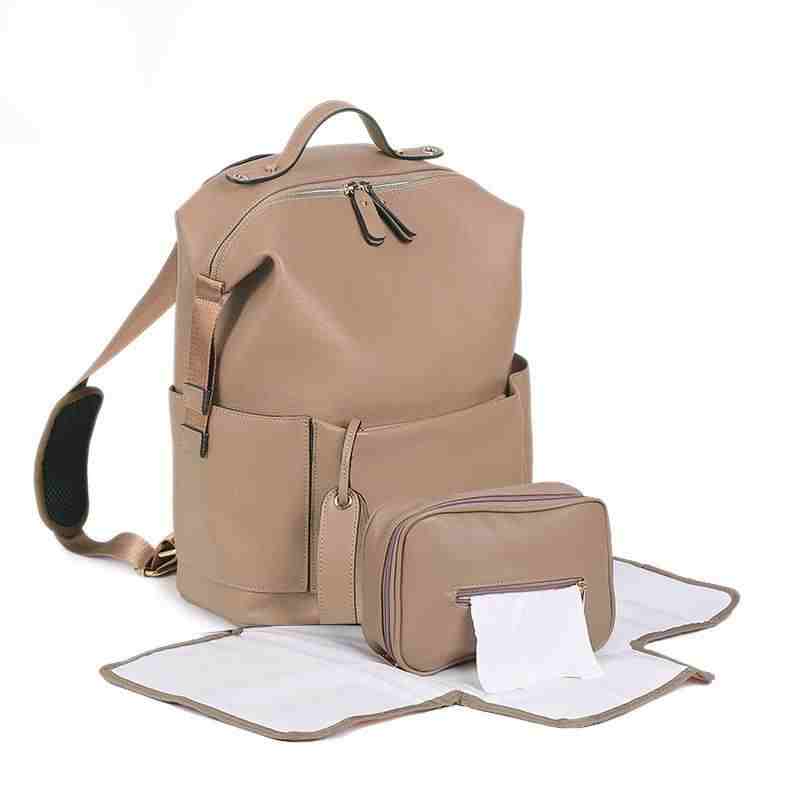 Beige Elegance Diaper Bag