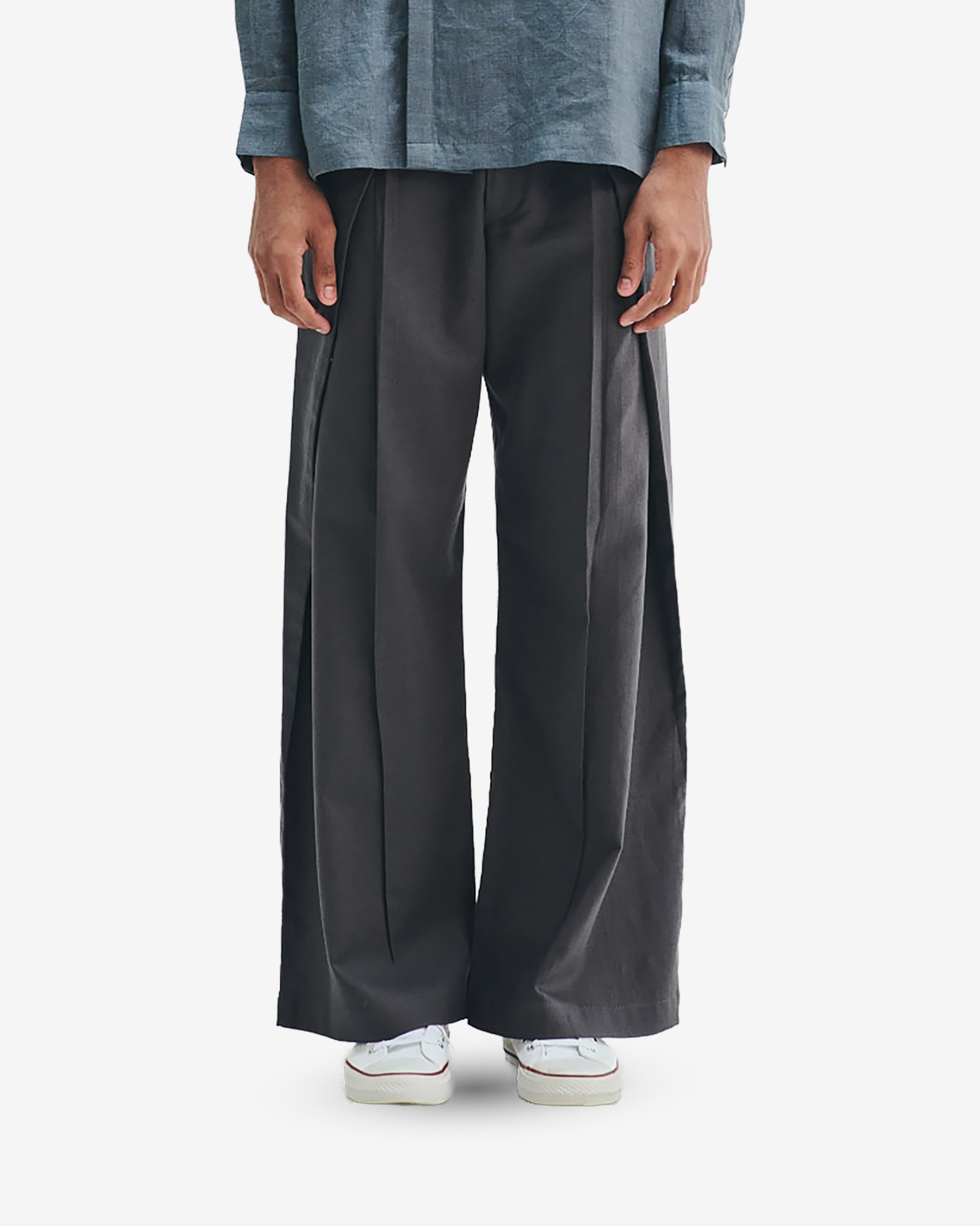 Pebble Co-linen Men’s Overfold Pants