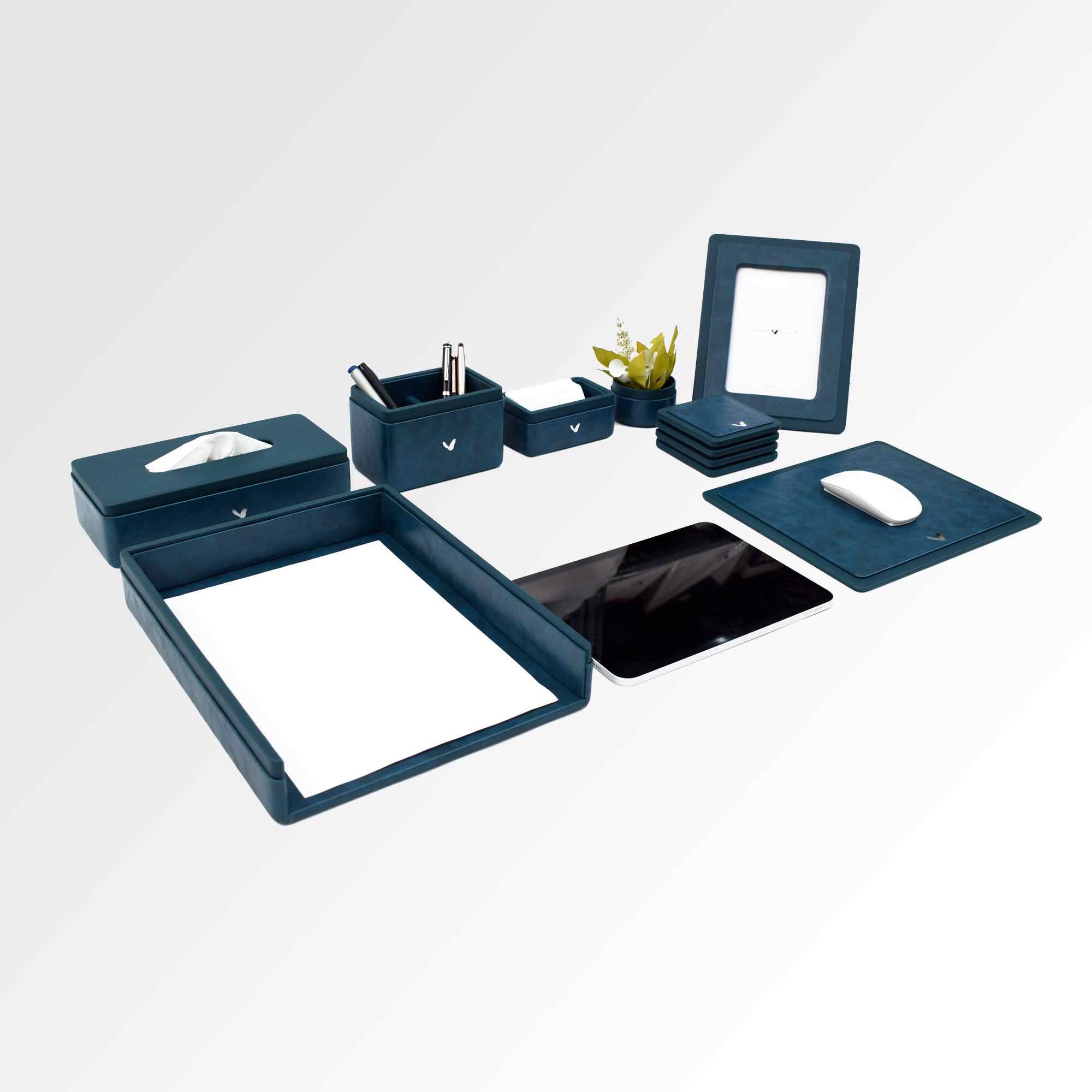 Desk Set | Light | SO8 | Moderno | Blue