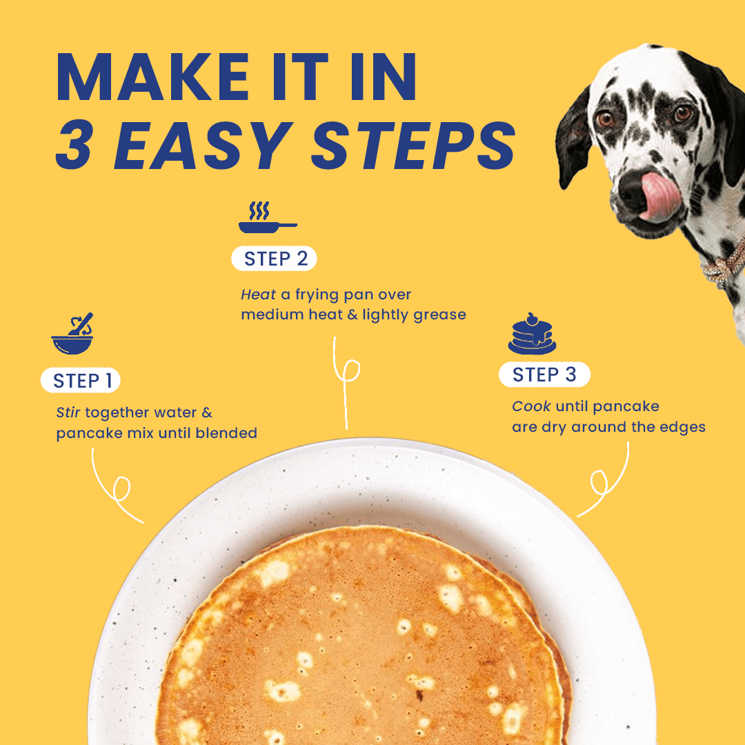 Casper Pancake Mix Banana Flavour Dog Treat - 250g