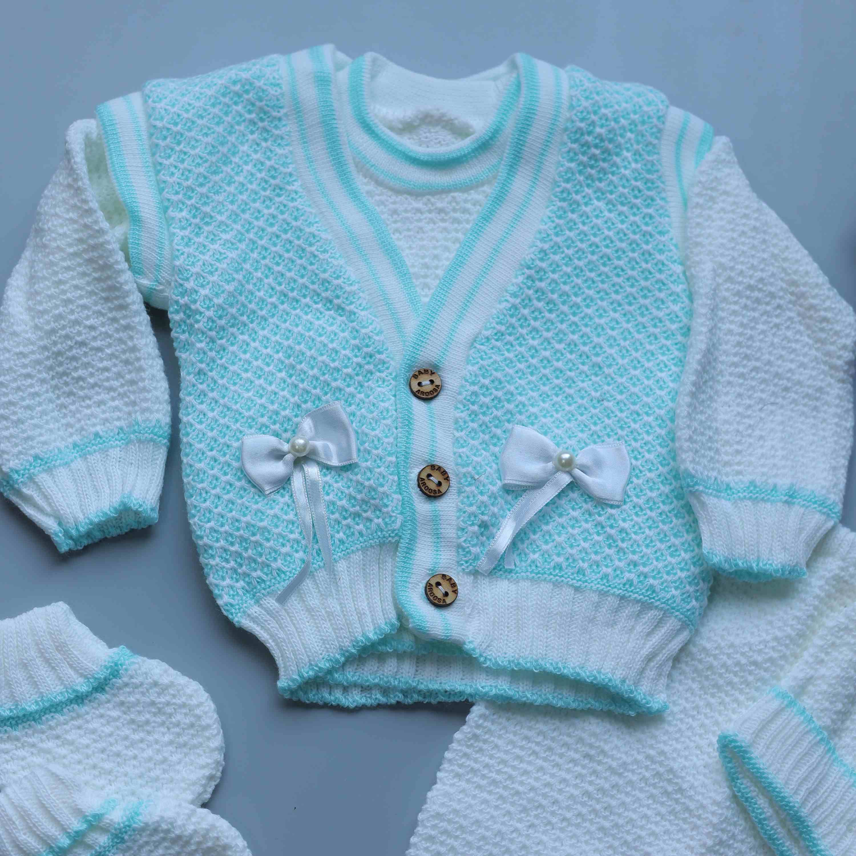 Mint Whisper Baby Winter Set