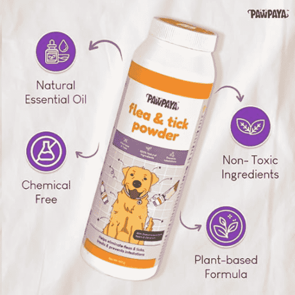 Pawpaya Tick & Flea Powder – 100g