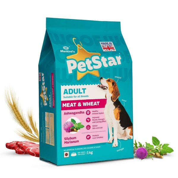 Petstar Adult Meat and Wheat Dog Dry Food