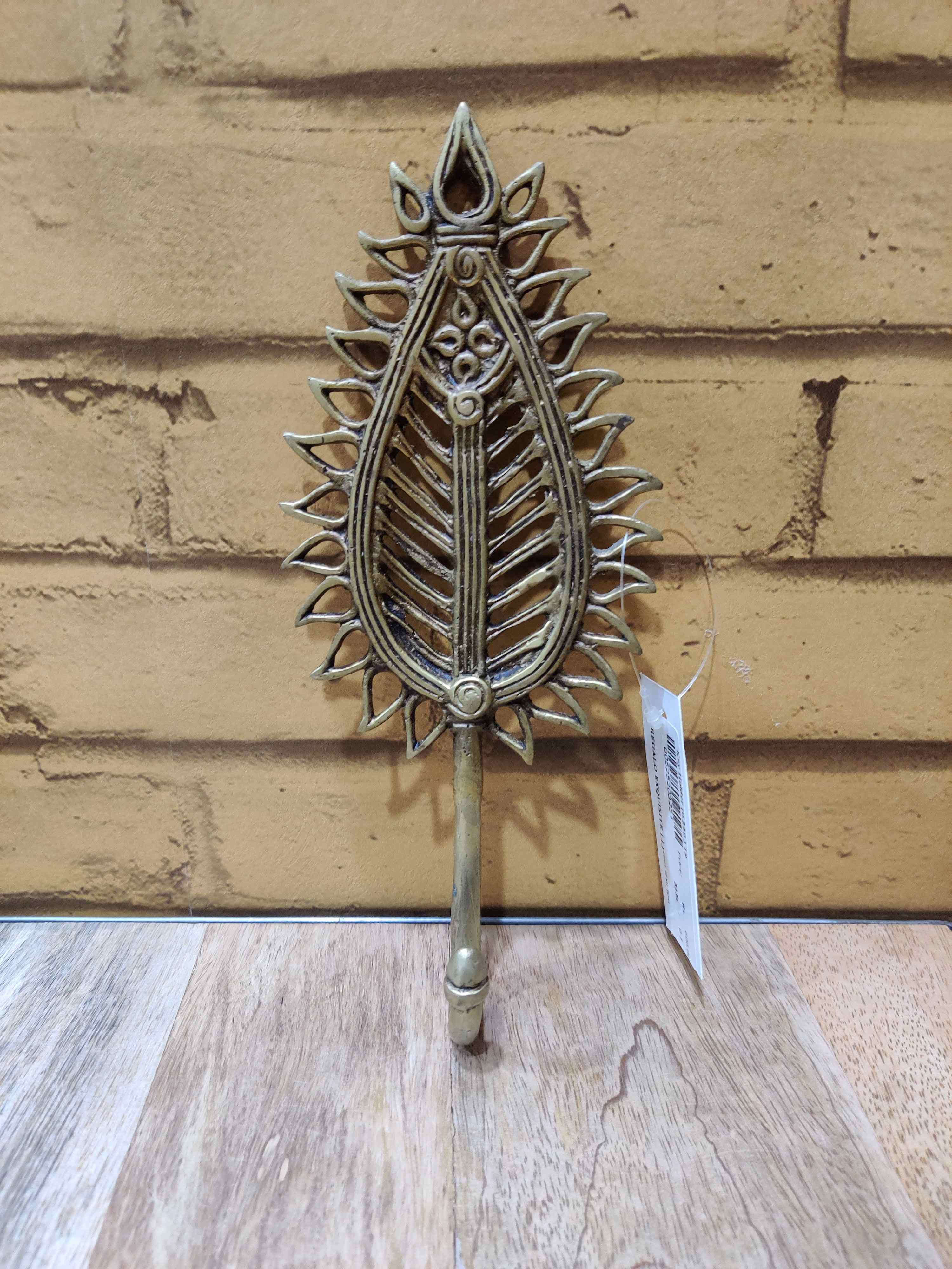 Brass Key Holder 8"