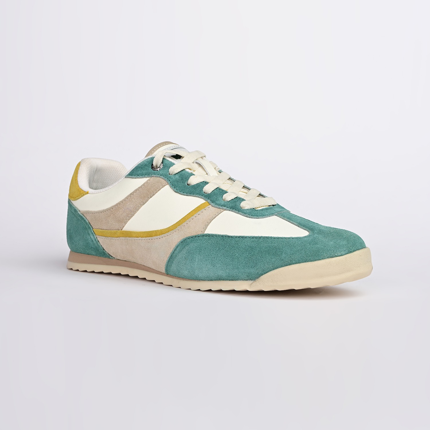 GAS | Men's HyperTrack Green White Sneakers|4