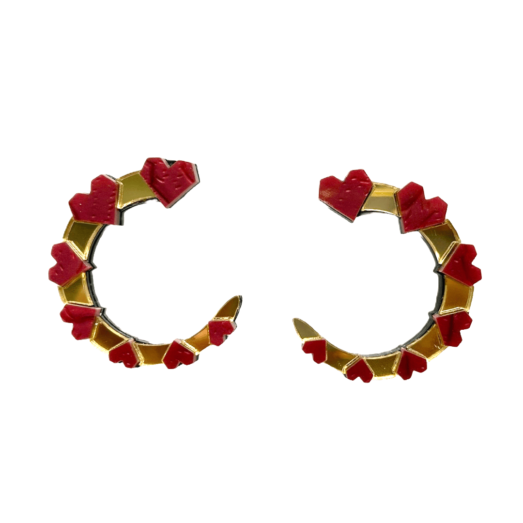 Hearts In Harmony Studs