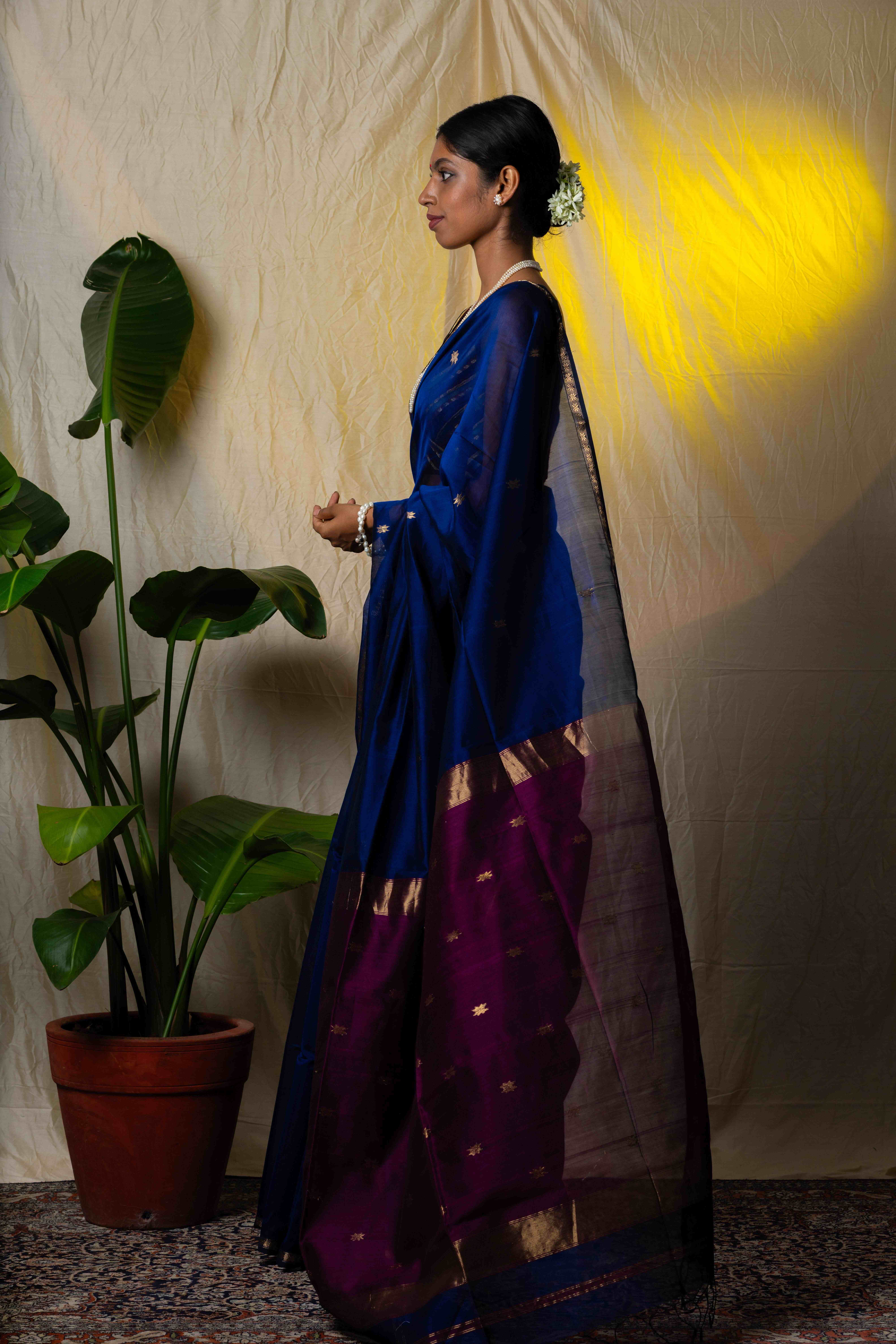 Maheshwari Silk  Saree