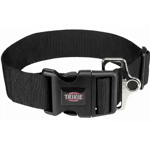 Trixie | Trixie Extra Wide Premium Collar for Dogs (Black)