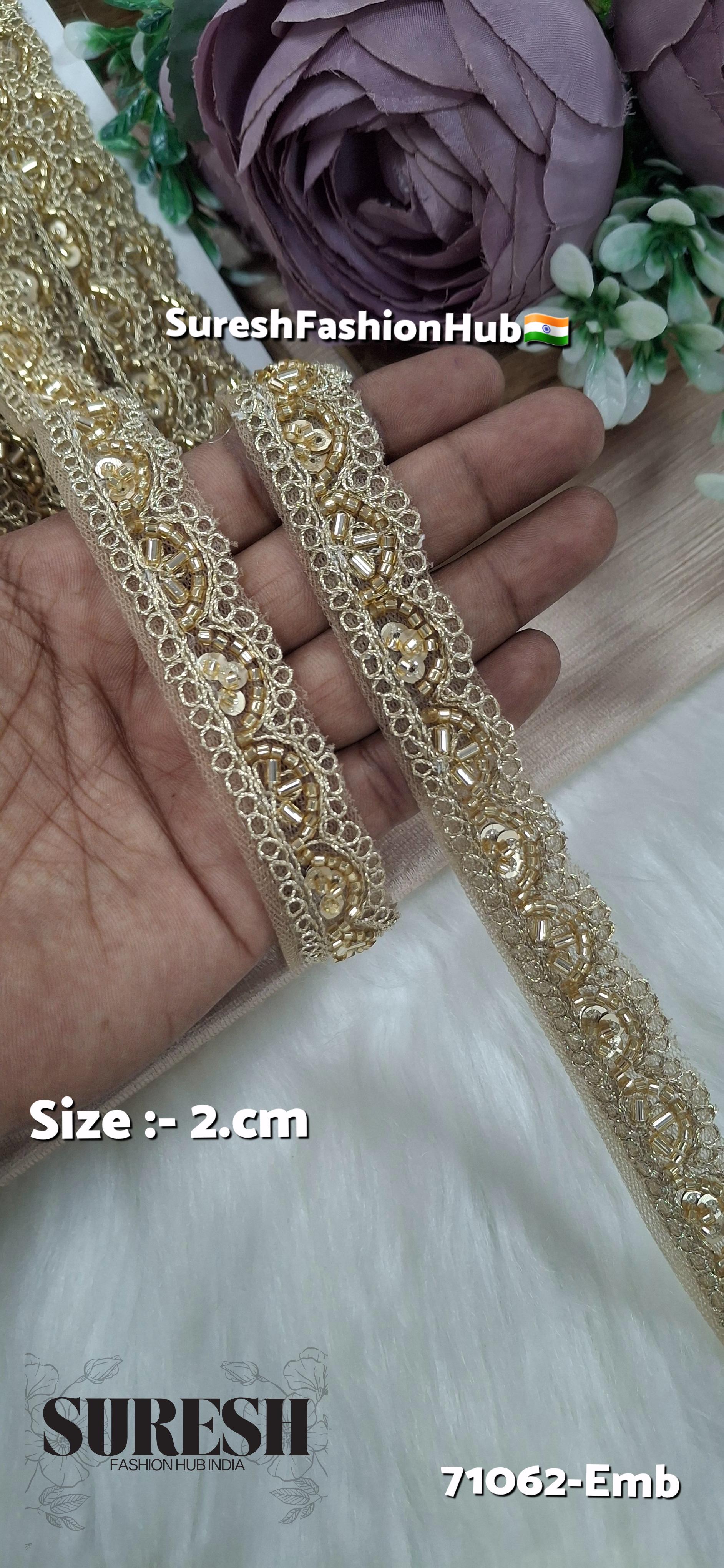 Scalloped Cutwork Embroidery Lace