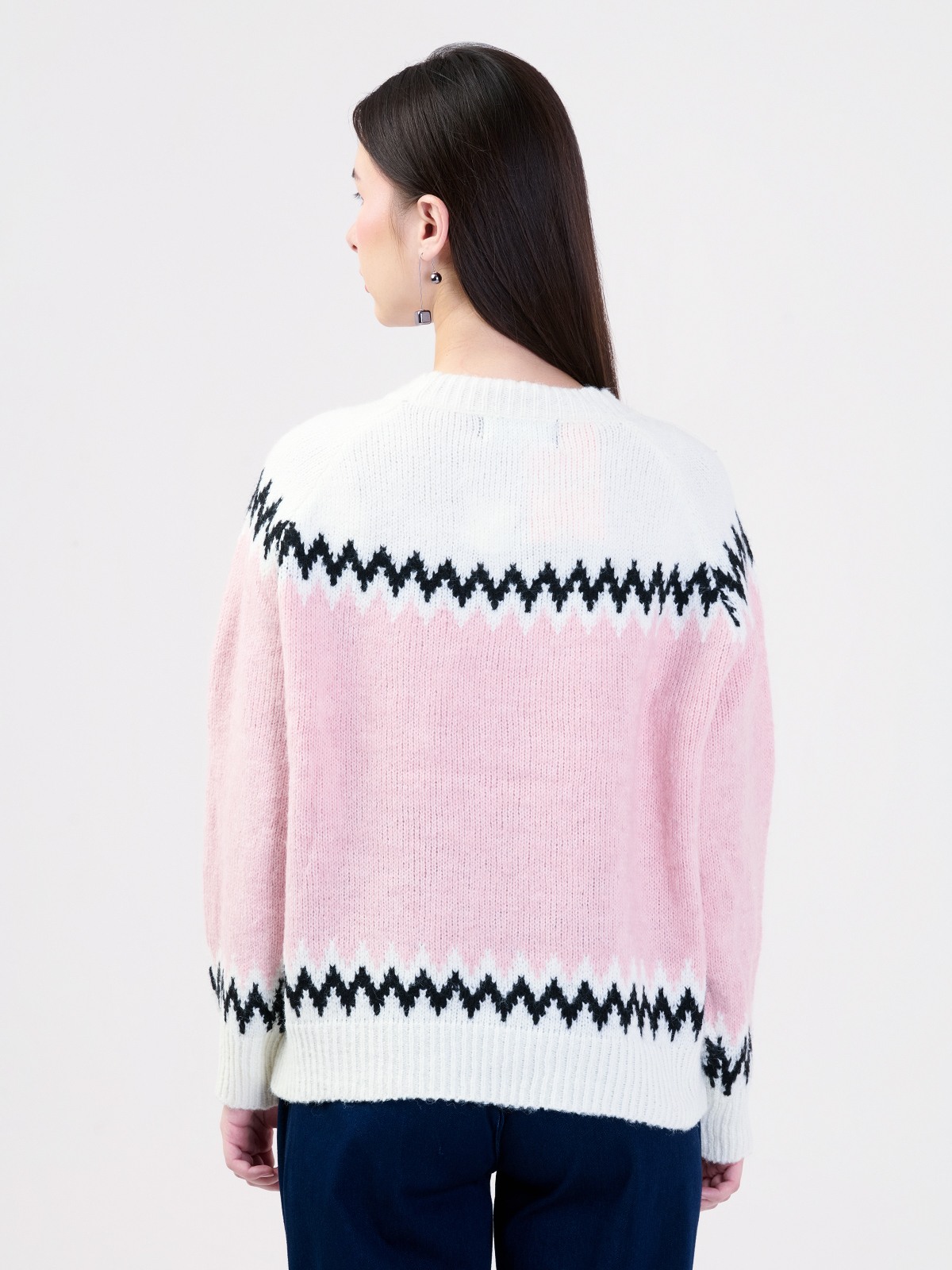 ALBION LADIES PEACH TOP (WOOLEN)
