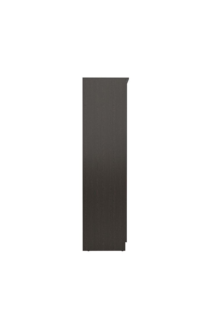 neudot Engineering Wooden Wardrobe Almirah for Cloth with 2 Doors | Almirah for Clothes Wooden | Wardrobe Organizer | Multipurpose Almirah for Storage Bedroom | Mono Wenge 1 Year Warranty