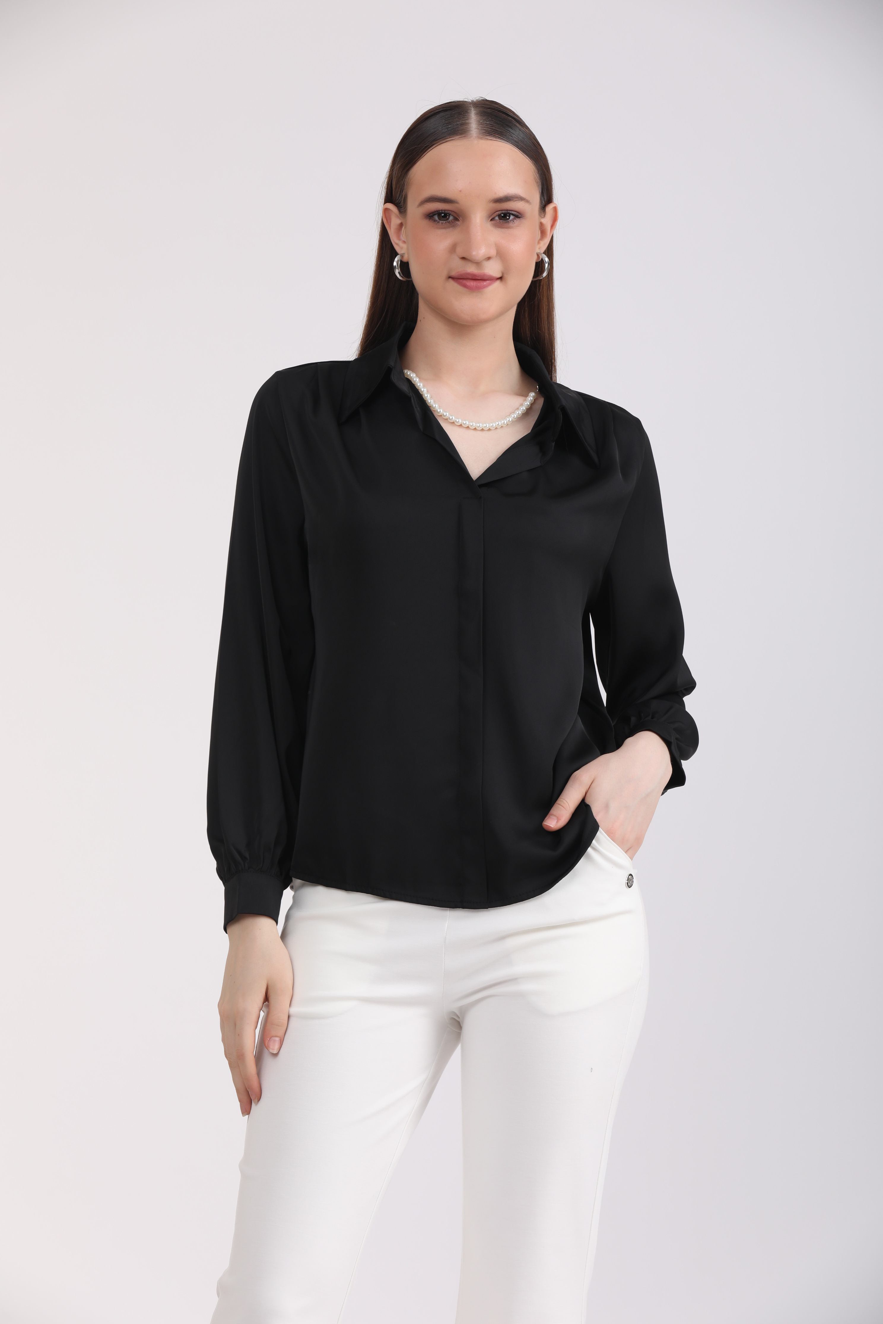 Albion Women Pink Blouson Top