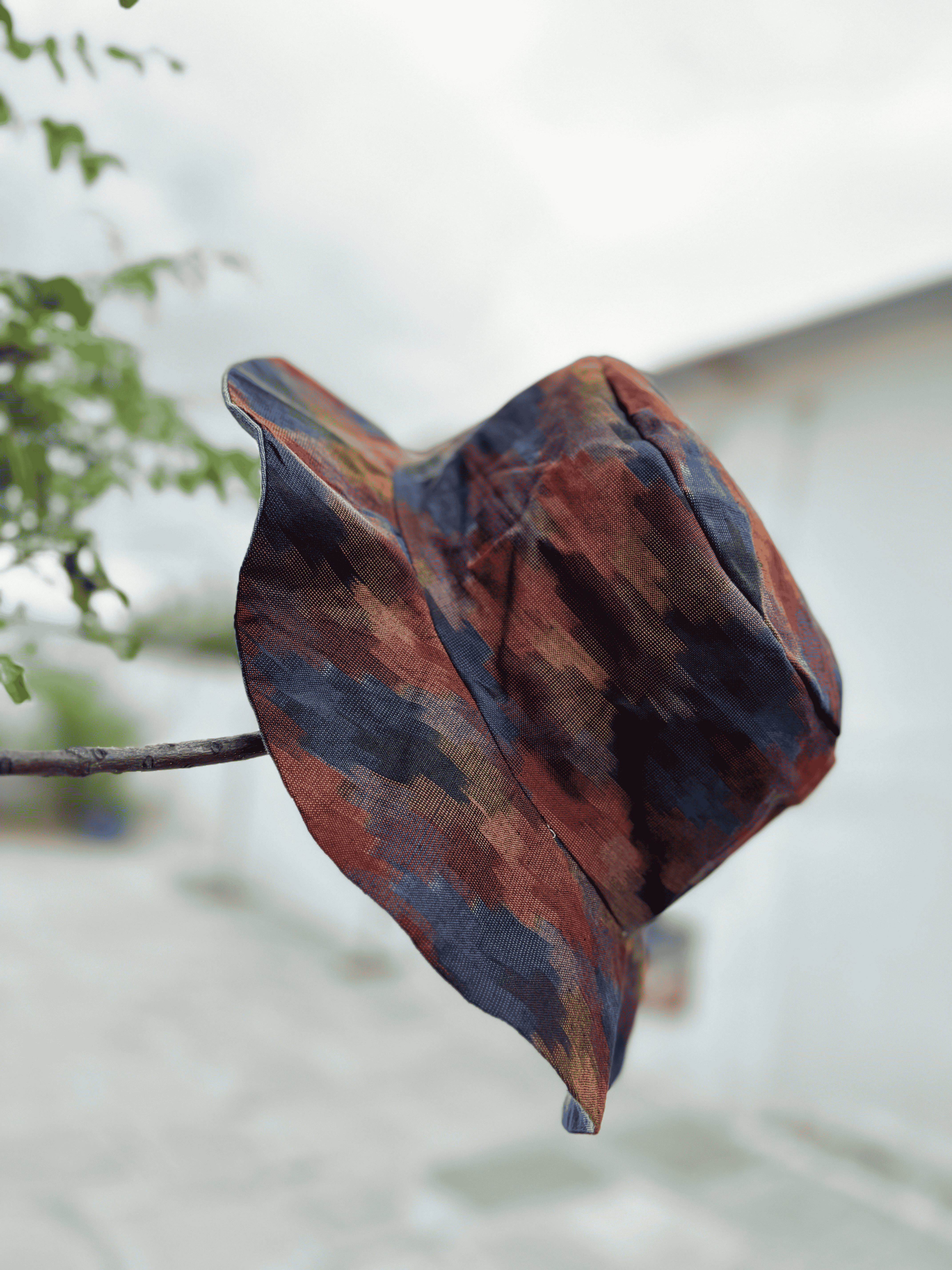 Cotton Multi Ikat Colourshade Hat