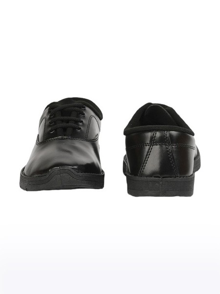 Unisex Prefect PVC Black School Shoes